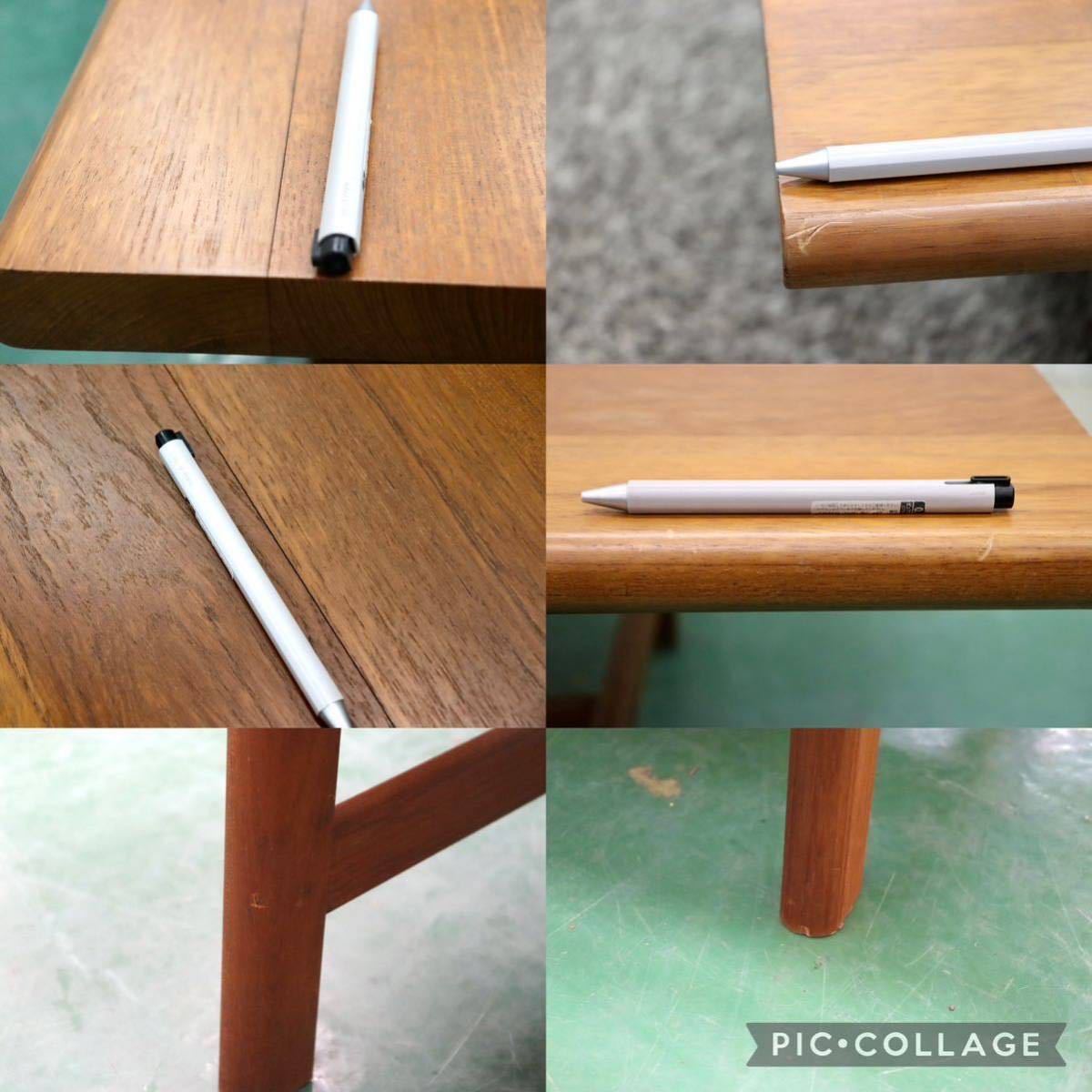 GMGT113○北欧家具 ヴィンテージ センターテーブル リビングテーブル コーヒーテーブル ローテーブル チーク材 無垢 デンマーク