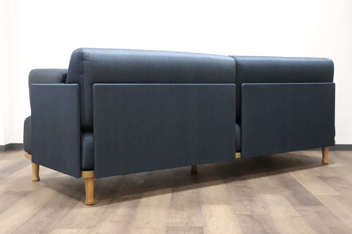 GMGN345C○Cassina ixc / カッシーナイクスシー THEMA テーマ 2.5人掛けソファ ラブソファ イタリアモダン 定価約54万 稀少