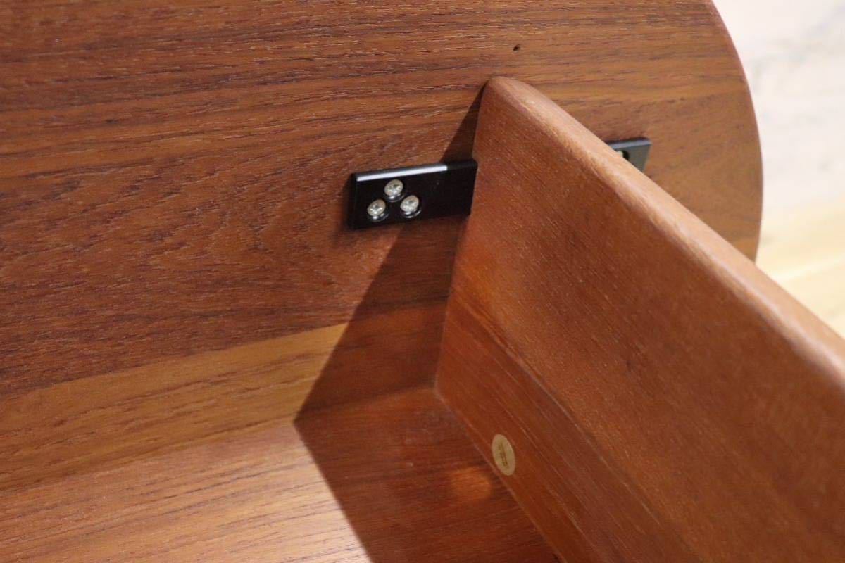 GMGK258○北欧家具 サイドテーブル コーヒーテーブル チーク無垢材 北欧ヴィンテージ デンマーク デンマーク