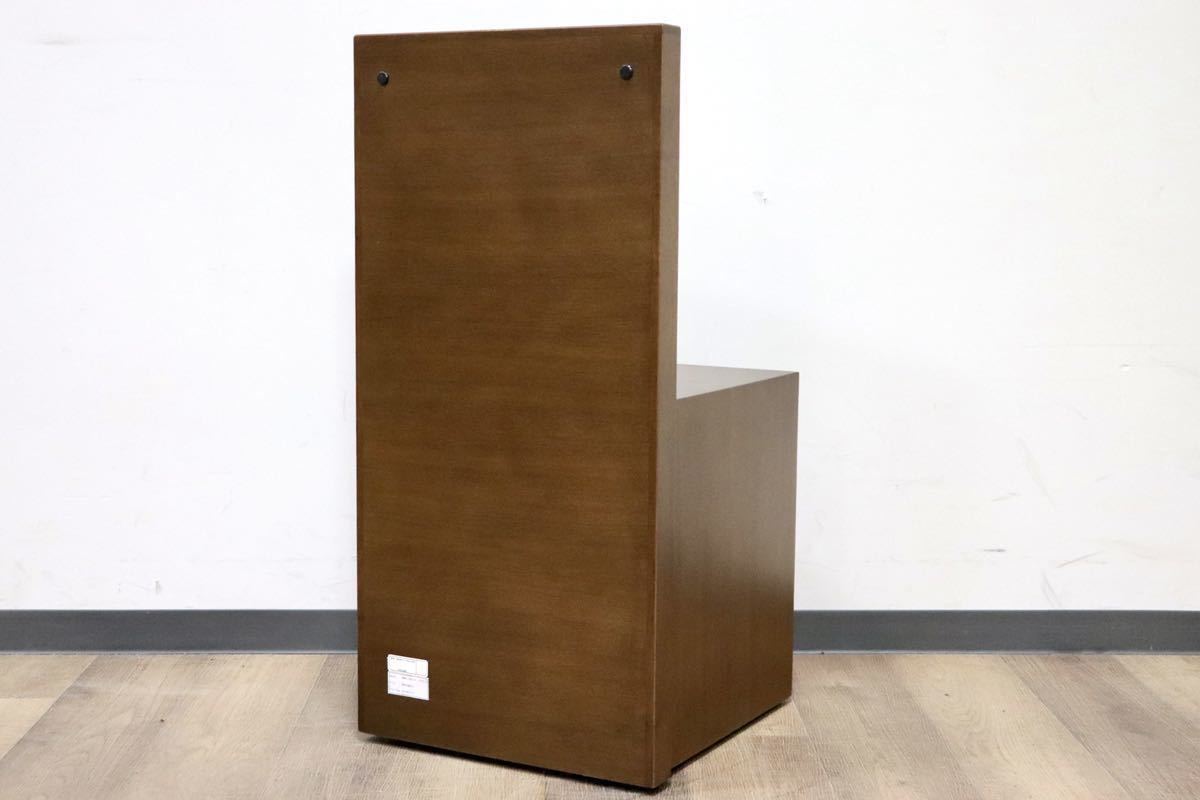 GMGK75B○France Bed / フランスベッド ライフトリートメントアレス ナイトテーブル サイドテーブル ラバーウッド材 モダン 定価約3.8万