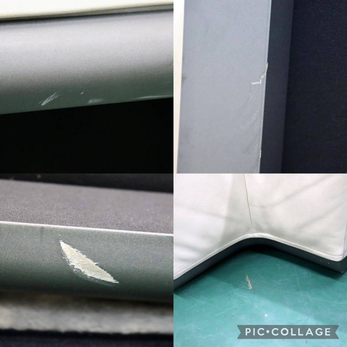 GMGN242○Cassina / カッシーナ Patrick Jouin KAMI パトリックジュアン コーナーソファ 本革 システムソファ 希少 美品