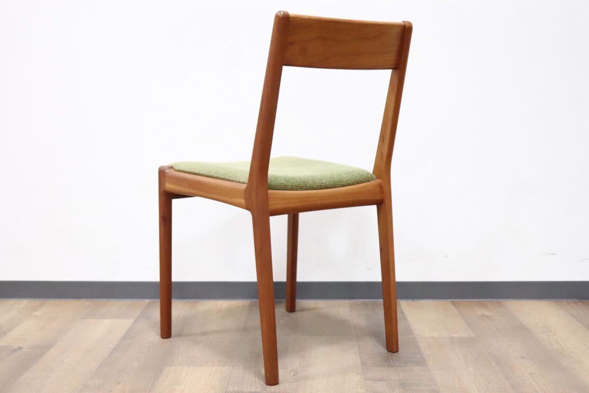 GMGK273○木蔵 / BOKURA Boci ボチ ダイニングチェア アームレスチェア 椅子 ブラックチェリー材 北欧スタイル 定価約4.2万 展示品