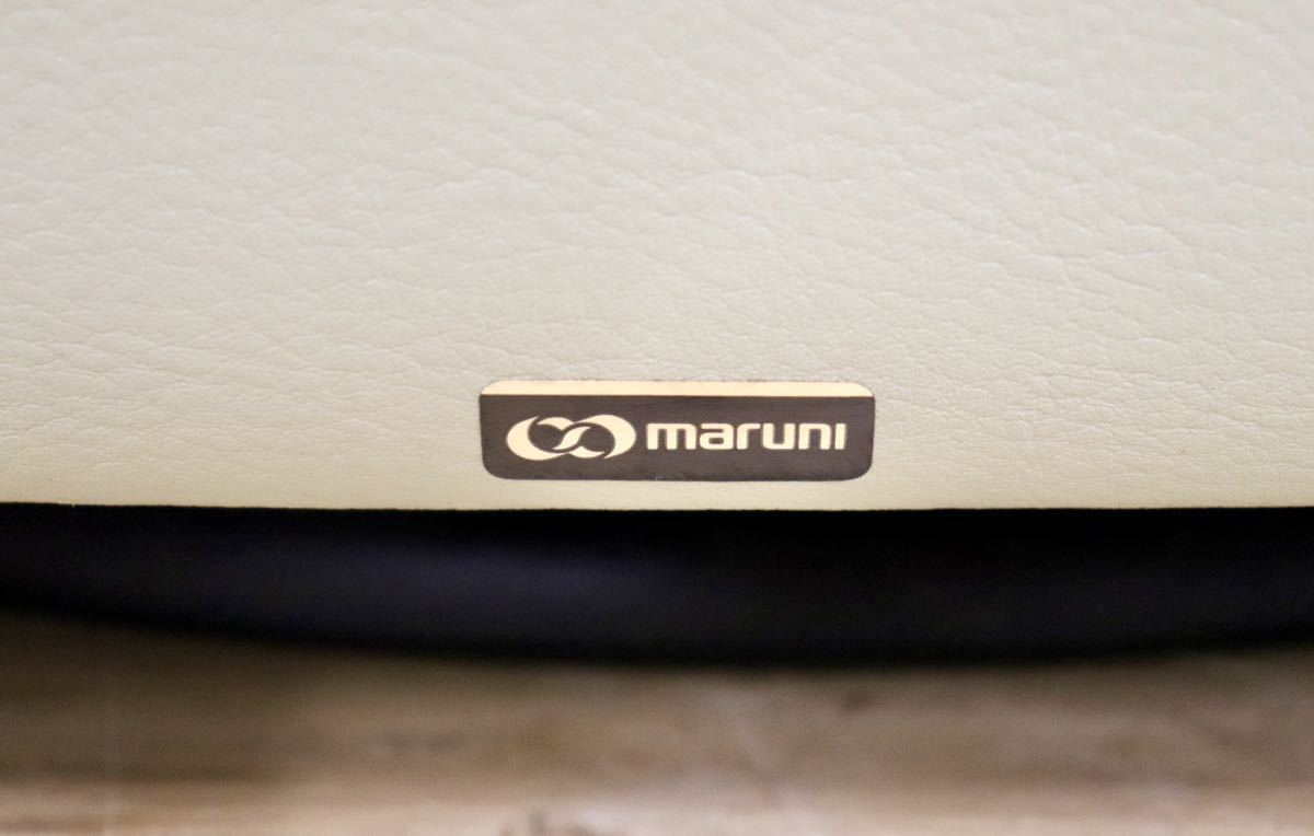 GMGN358○maruni / マルニ ベルサイユ グレース 1人掛けソファ シングルソファ 回転チェア 合皮 クラシック 定価約13.7万円 美品