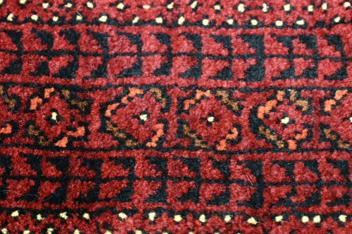 GMGO34○PERSIAN CARPET / ペルシャカーペット ペルシャ絨毯 手織り パネルデザイン トライバルラグ 70年代 ヴィンテージ デッドストック