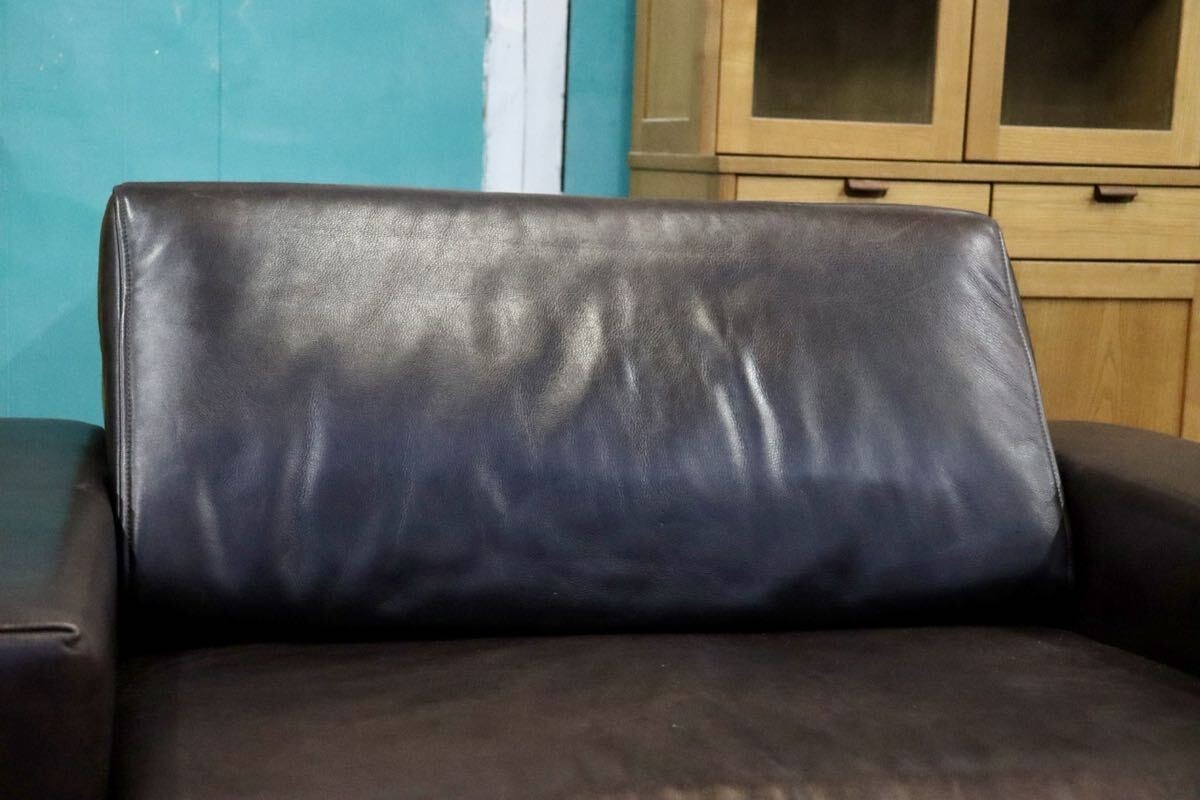 GMIS443○KOINOR / コイノール 1人掛けソファ シングルソファ アームチェア 本革 ダークブラウン ドイツ 最高級 ヴィンテージ クラシック