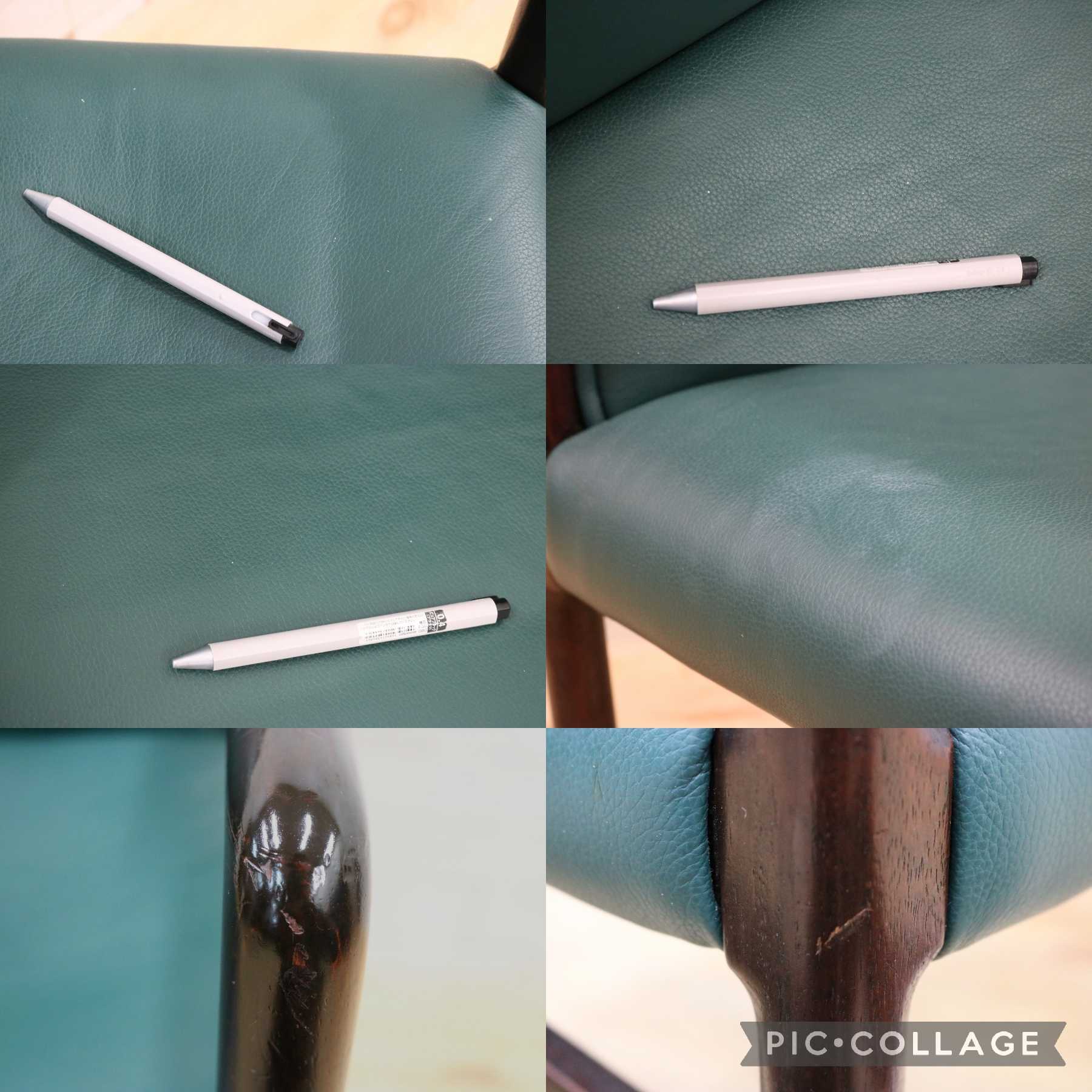 GMHH473F○CONDE HOUSE / カンディハウス インテリアセンター クイーン アームチェア ダイニングチェア レザー 北海道旭川 ビンテージ