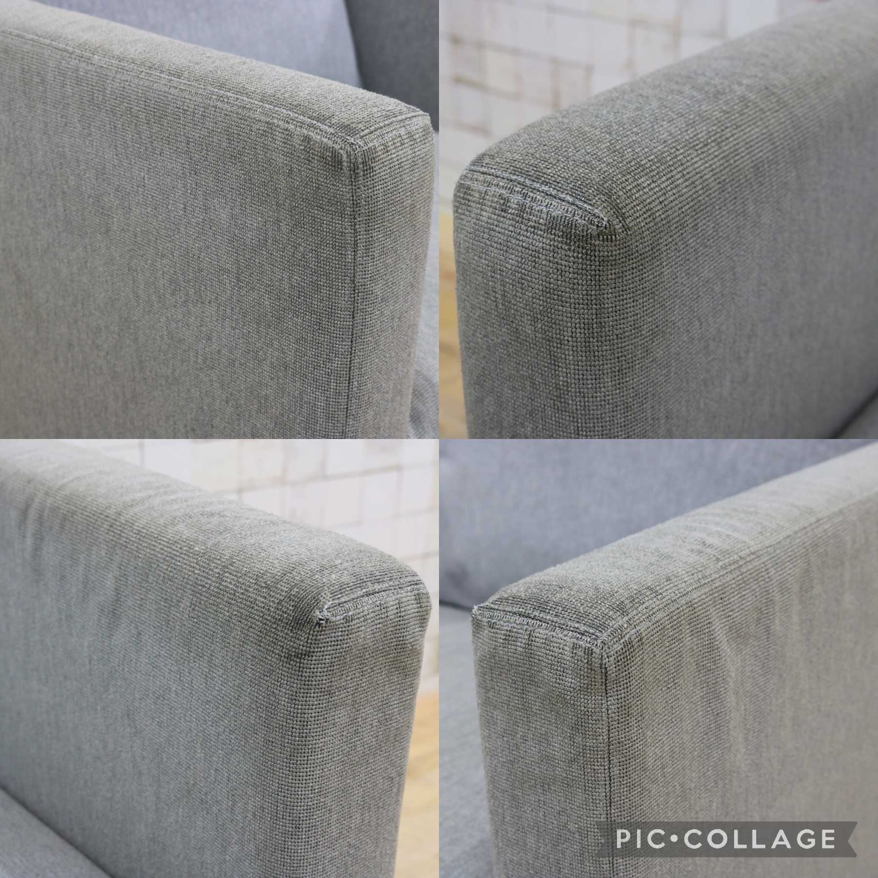 GMHK779B○cassina ixc / カッシーナイクスシー ピエロ・リッソーニ ボックスソファ 1P 1人掛けソファ シングルソファ ファブリック 約23万