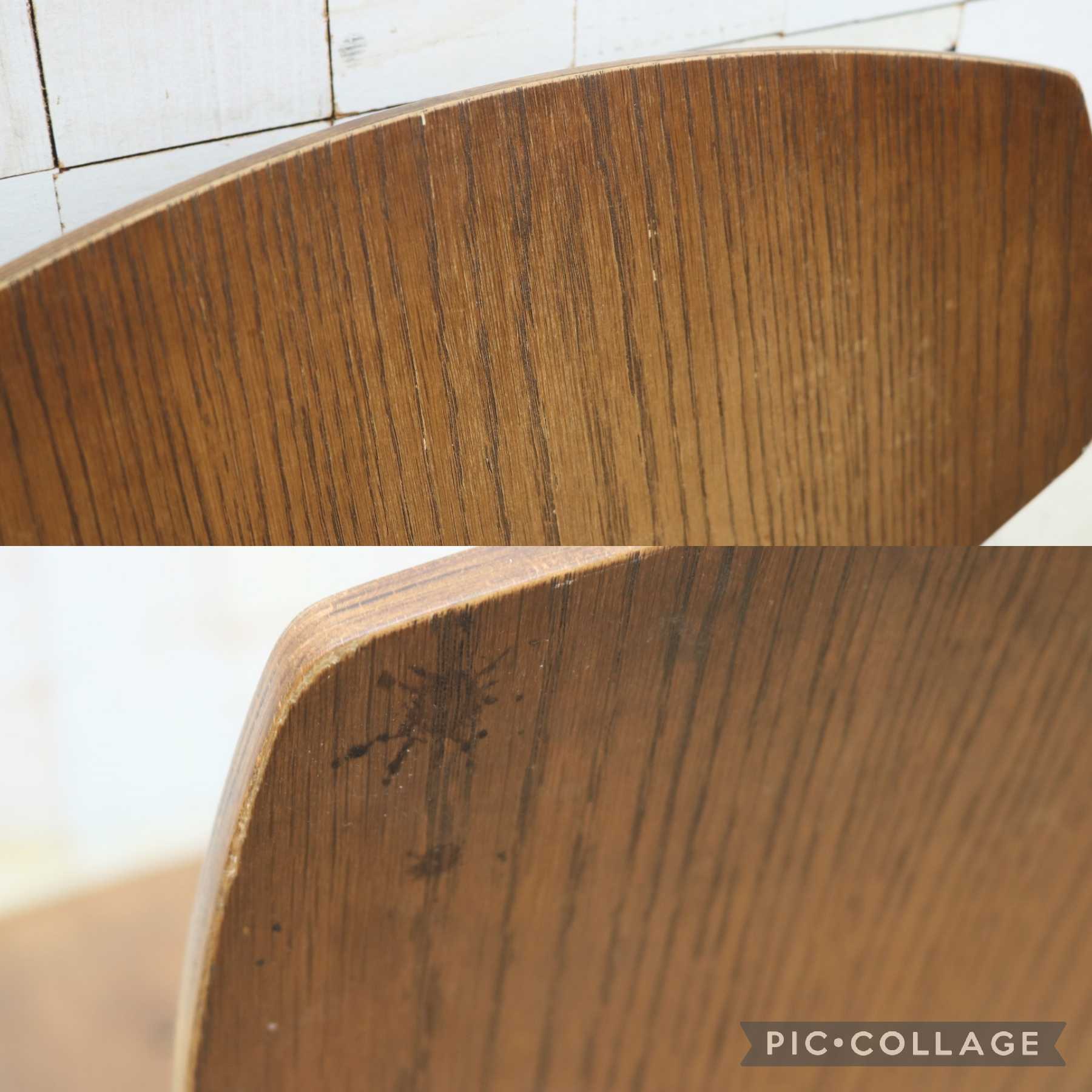 GMGT195B○TRUCK FURNITURE / トラックファニチャー Tチェア プライウッド 廃番 ヴィンテージ アンティーク インダストリアル ジャンク