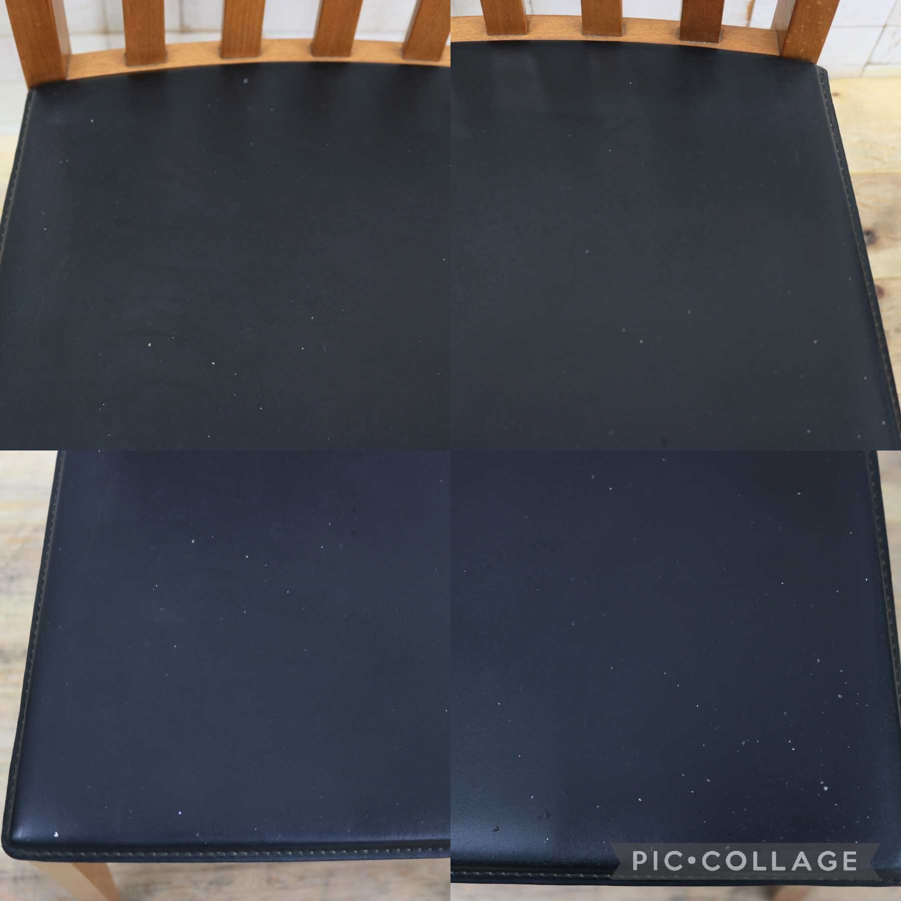 GMHS116B◯Calligaris / カリガリス ダイニングチェア アームレスチェア 食卓椅子 椅子 レザー イタリア ヴィンテージ