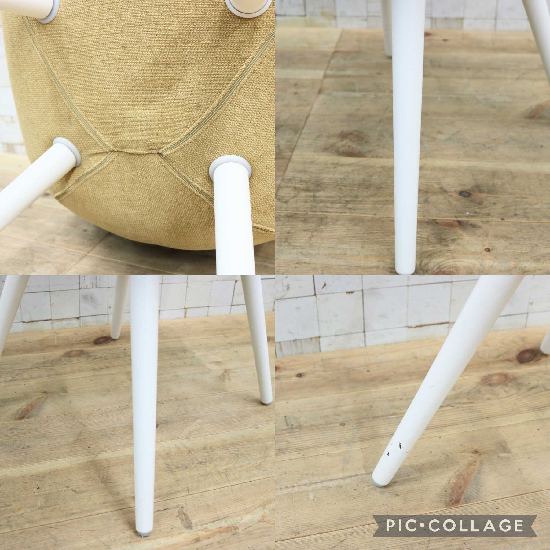 GMIH498B○Calligaris / カリガリス IGLOO イグルー ダイニングチェア チェア 椅子 ファブリック 店舗什器 イタリア 定価約9.8万