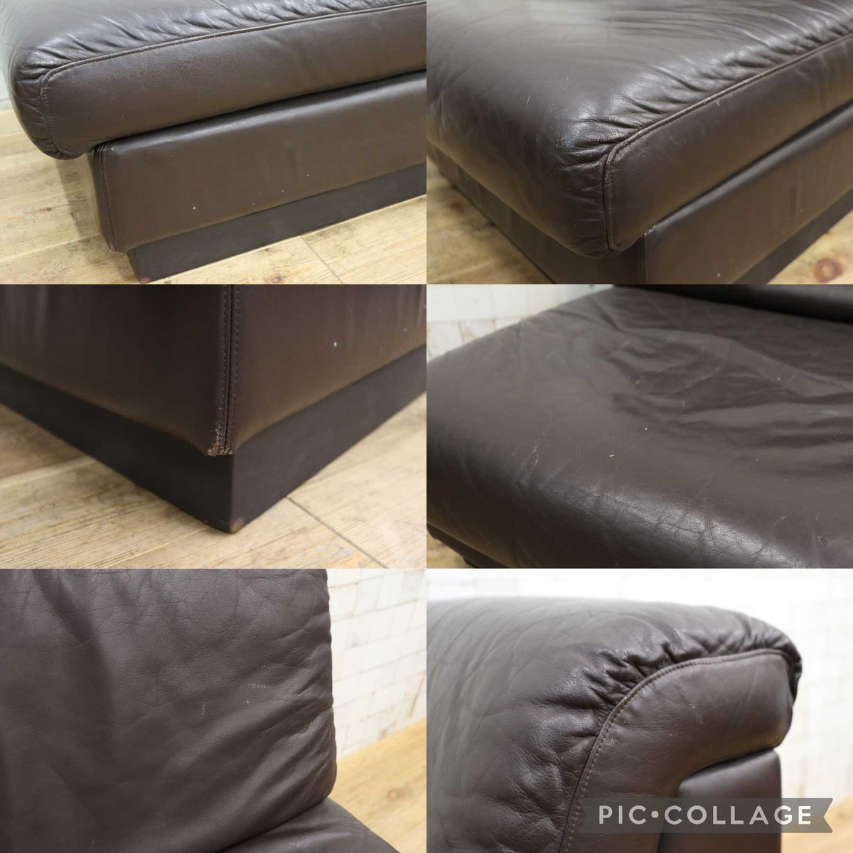 GMJK474E〇冨士ファニチア / Fuji Furniture 本革 1人掛けソファ シングルソファ ヴィンテージ ブラウン 国産家具