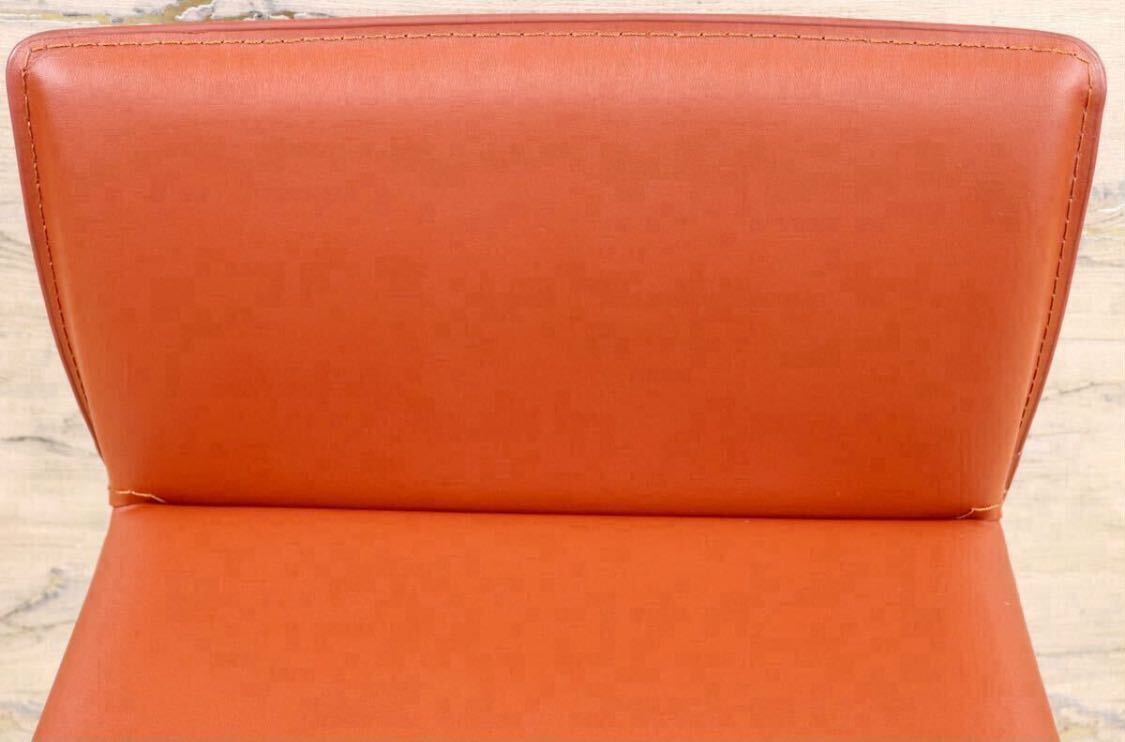 GMHN285C○アダル カウンターチェア ハイチェア バーチェア ハイスツール バースツール リサイクルレザー モダン シンプル 展示品