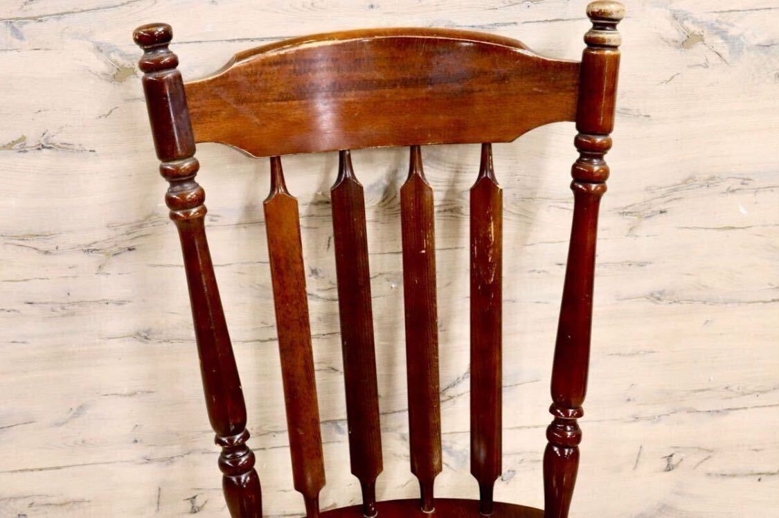 GMHK530○KASHIWA / 柏木工 ウィンザーチェア ダイニングチェア アームレスチェア カントリー ヴィンテージ 古民家 飛騨家具