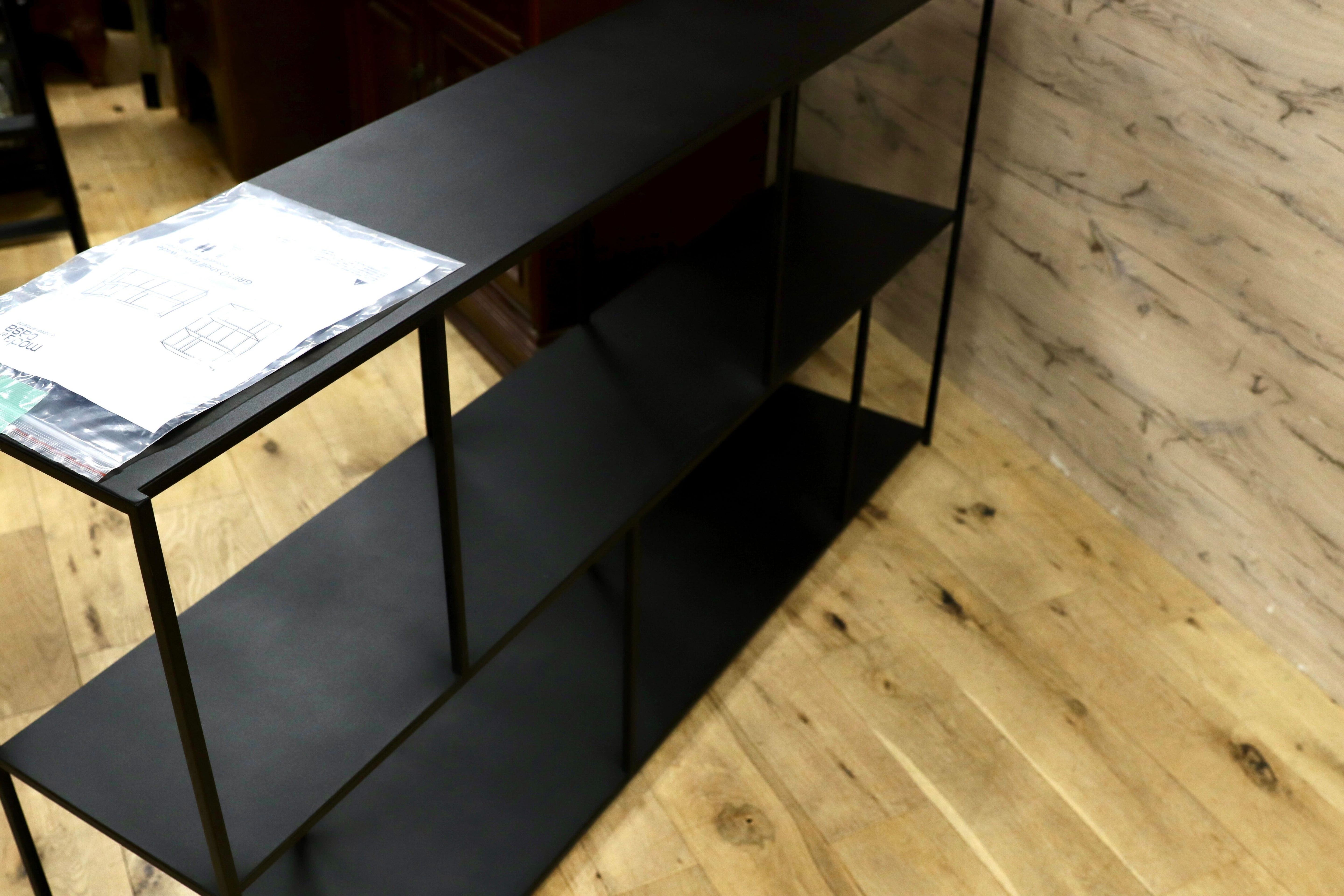 GMIH338○moda en casa / モーダ・エン・カーサ グリオ シェルフ ワイド / GRILLO shelf wide 約10.45万 モデルルーム展示品