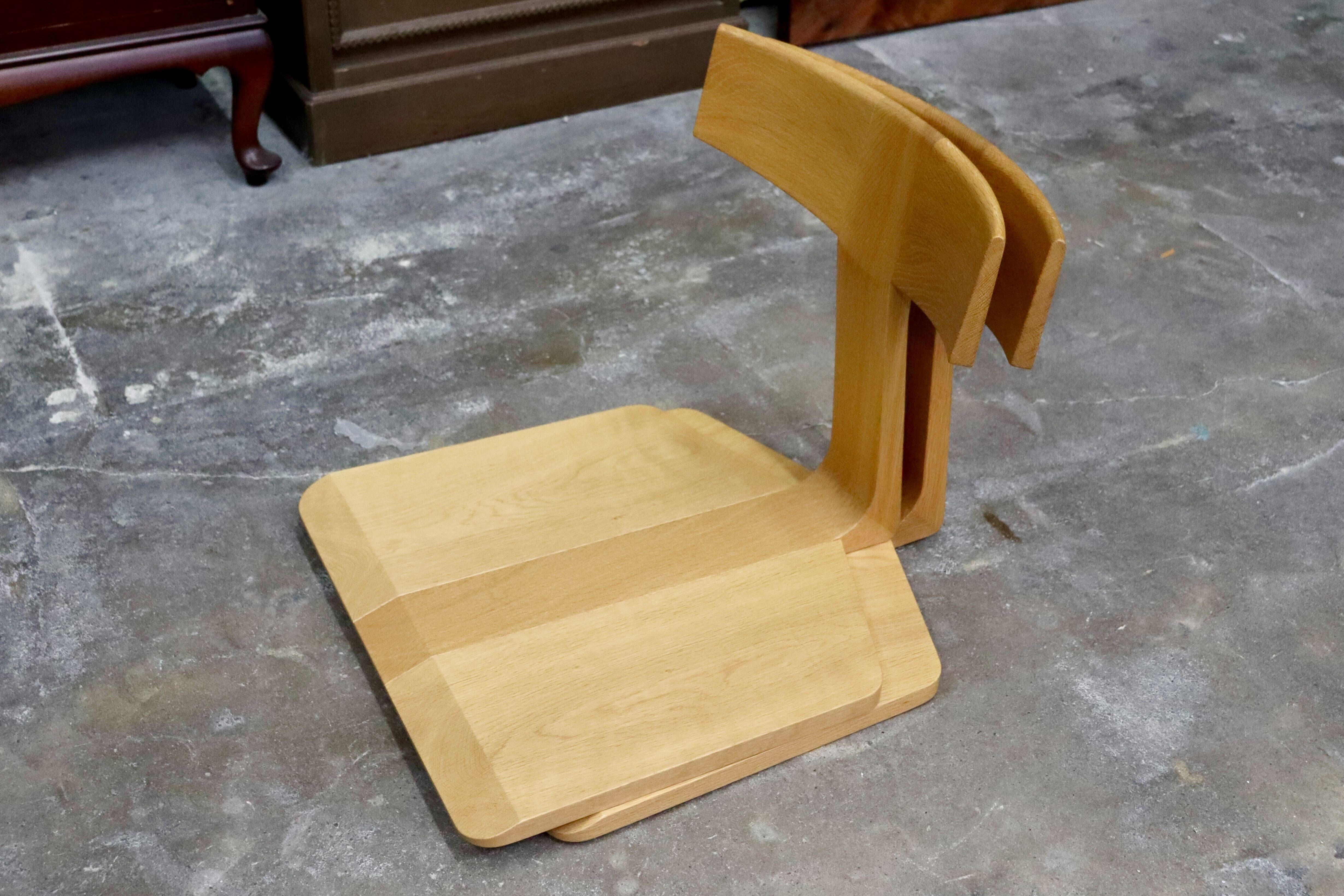 GMIH497C○座椅子 座敷椅子 ローチェア オーク無垢材 和家具 座敷 和室 2脚セット カントリー ナチュラル 検)匠工芸 日進木工 ACTUS