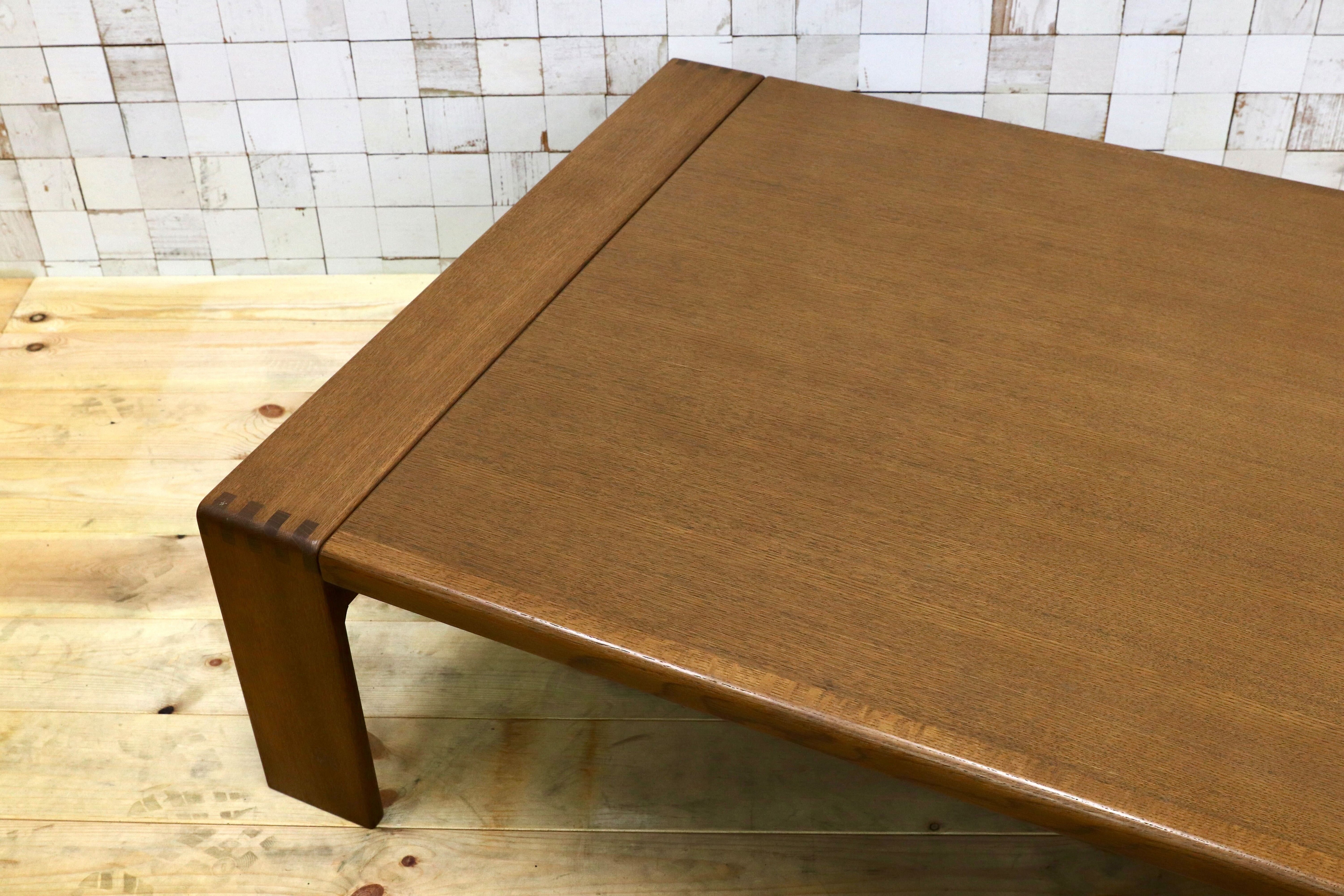 GMHK570○CONDE HOUSE / カンディハウス ボルス センターテーブル リビングテーブル ローテブル フロアテーブル ブラウン オーク 旭川家具