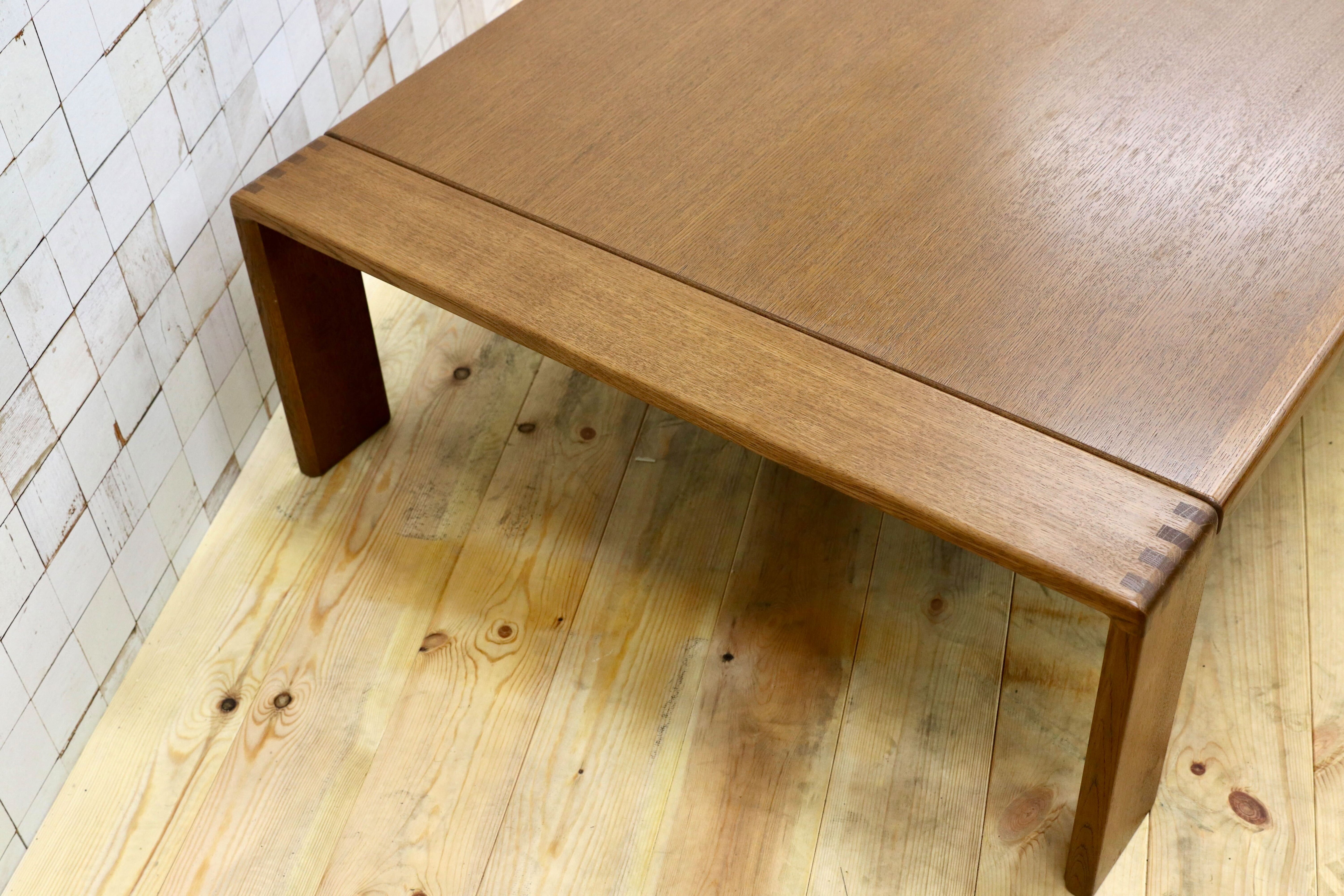 GMHK570○CONDE HOUSE / カンディハウス ボルス センターテーブル リビングテーブル ローテブル フロアテーブル ブラウン オーク 旭川家具