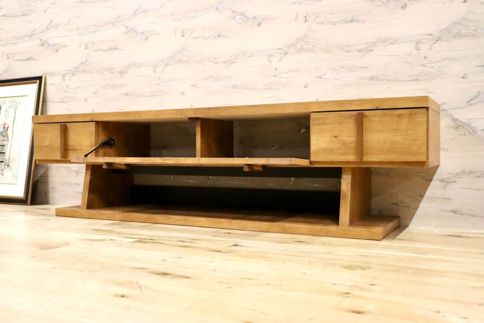 GMGH427○アジアンテイスト TVボード AVボード ローボード リビング収納 モダン ナチュラル