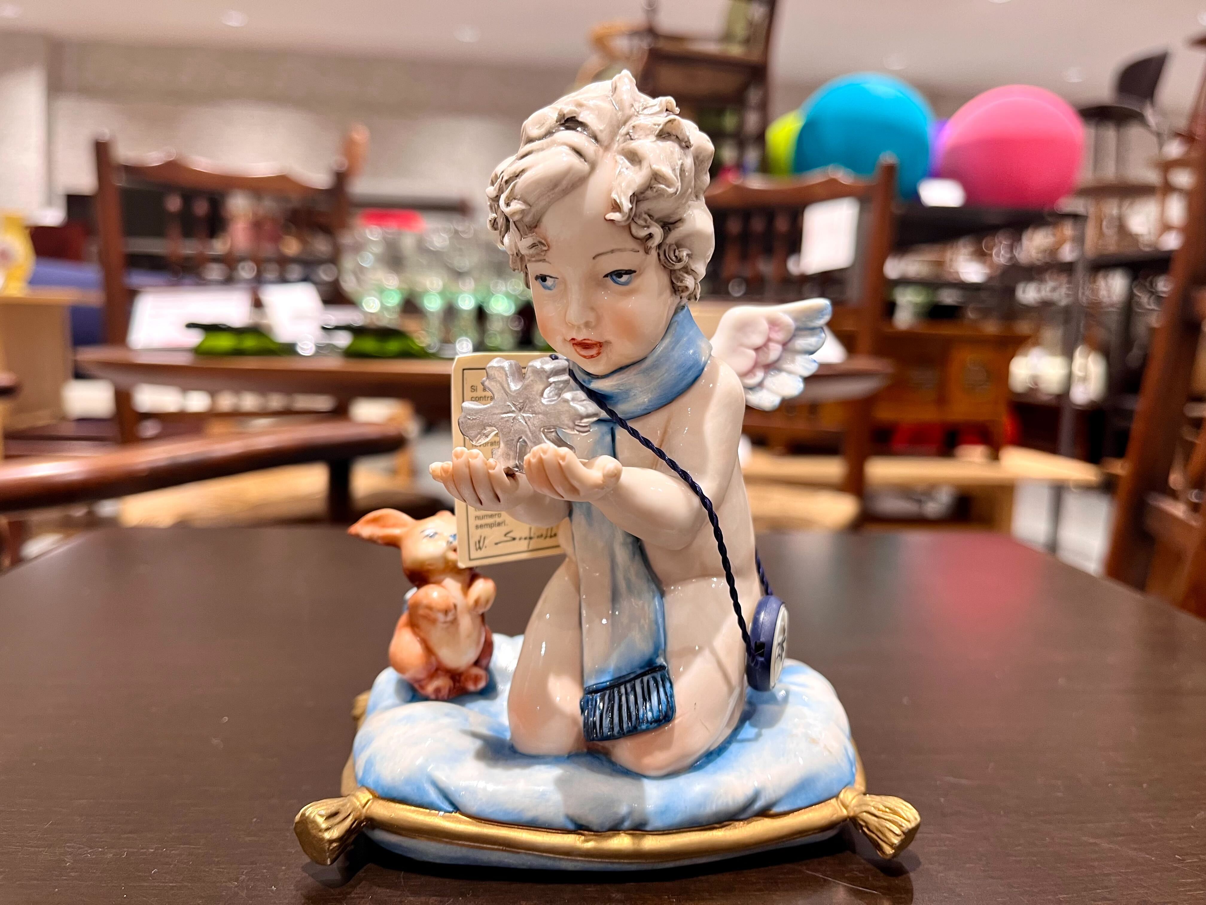 GMIO22D○Capodimonte / カポディモンテ 陶芸品 幻の陶器 イタリア製 非売品 フィギュア 西洋アンティーク