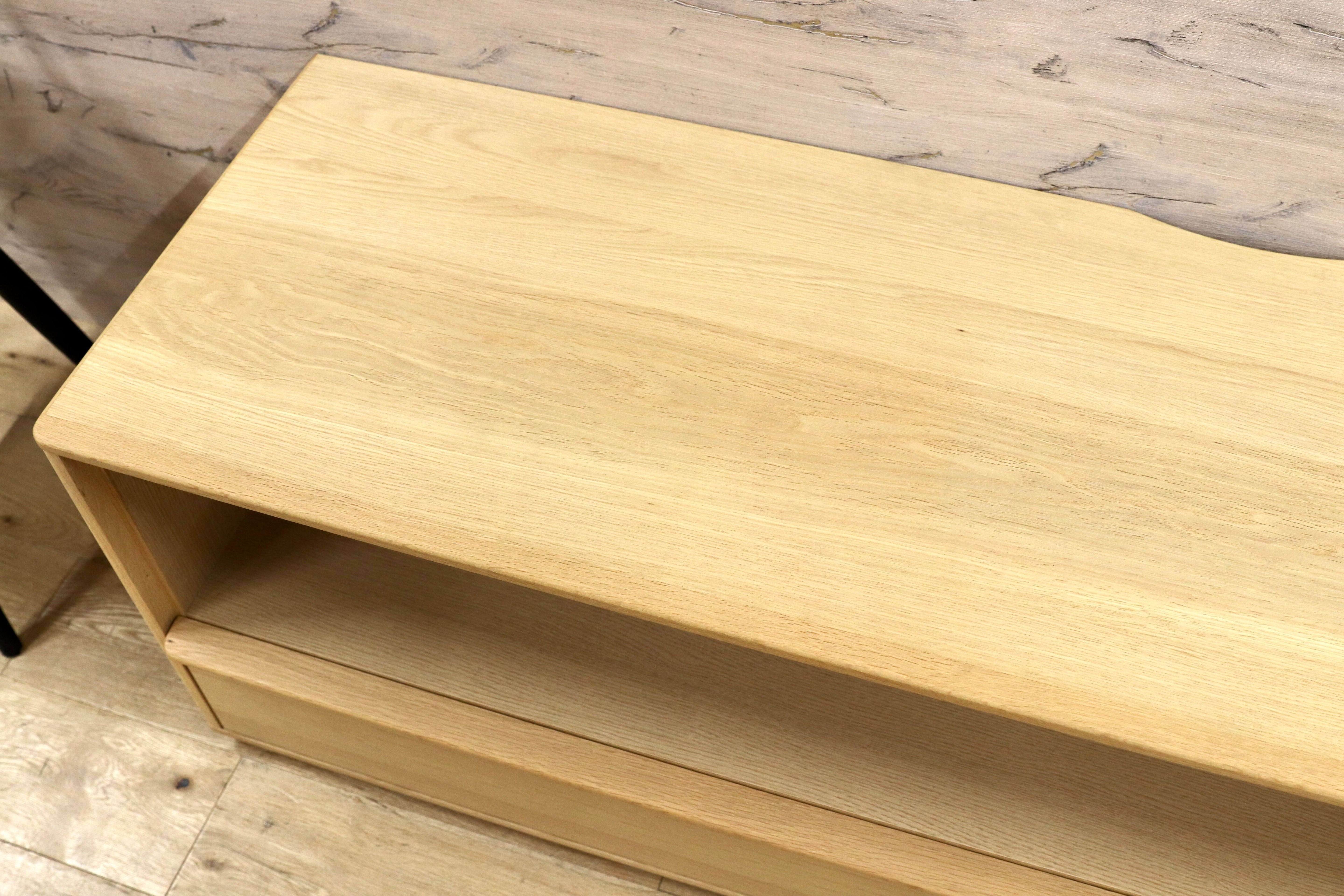 GMGK353○karimoku / カリモク HU57シリーズ テレビボード TVボード AVボード ローボード リビング収納 ナチュラル オーク美品