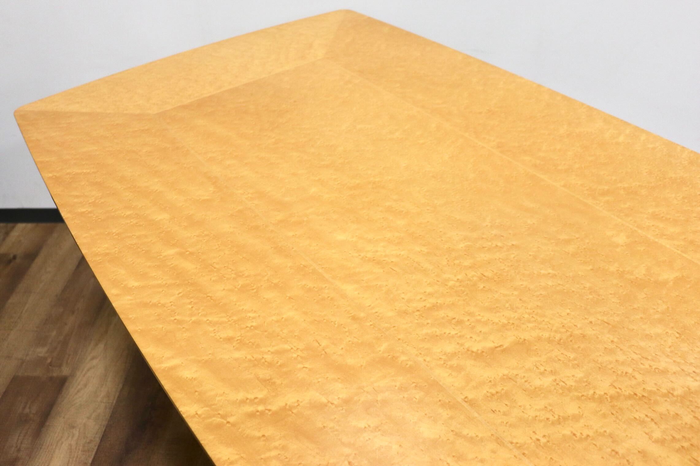 GMHF15○IDC大塚家具 バーズアイメープル ダイニングテーブル 食卓テーブル 最高級 エレガント モダン 定価約40万 展示品