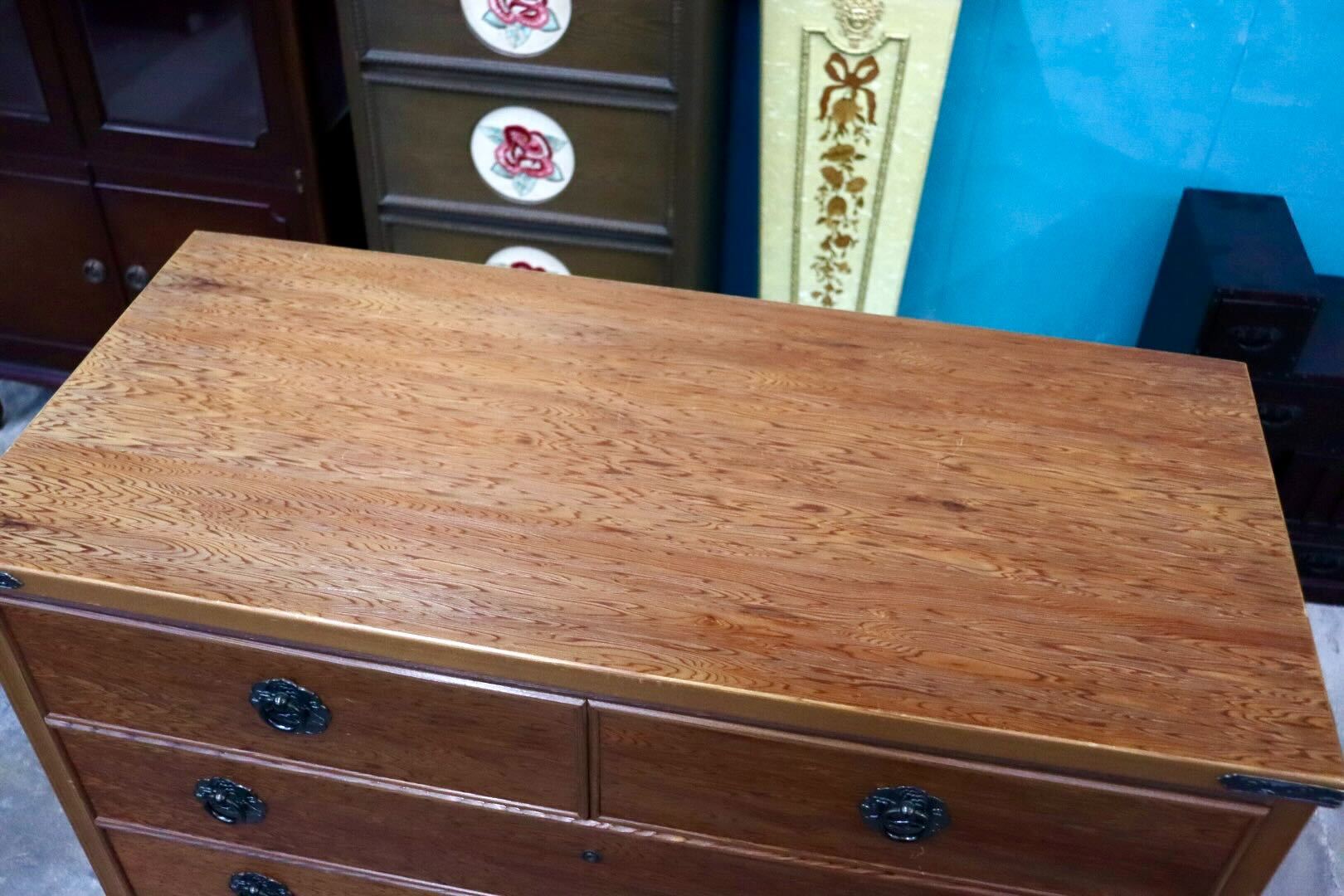 GMGS167○世界遺産屋久杉 整理箪笥 洋服箪笥 チェスト タンス 和家具 和モダン 古民家 和室 レトロ 収納家具