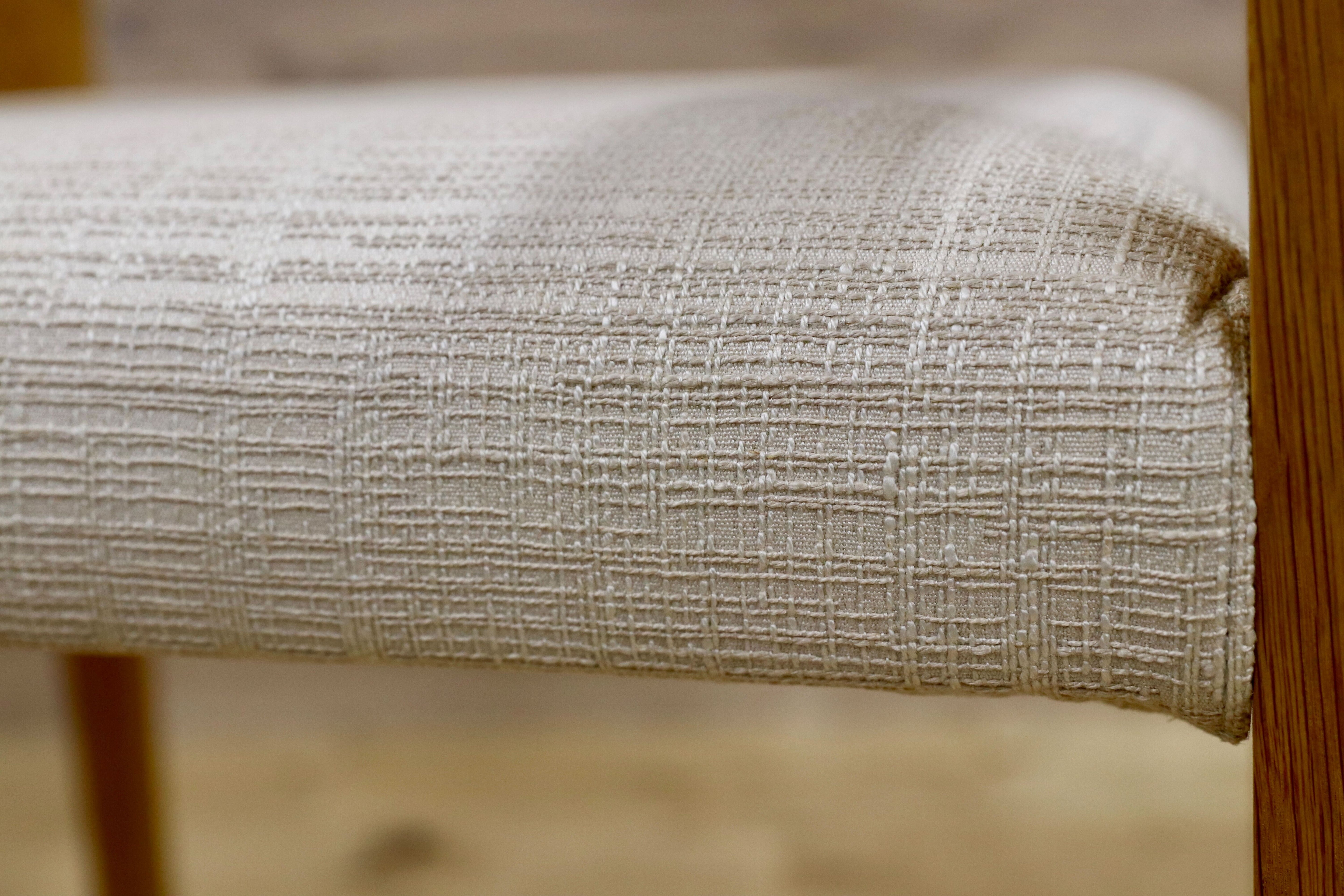 GMHN14○Ritzwell / リッツウェル IBIZA FORTE イビサフォルテ アームチェア ダイニングチェア 椅子 楢無垢材 ヌメ革 モデルハウス展示品