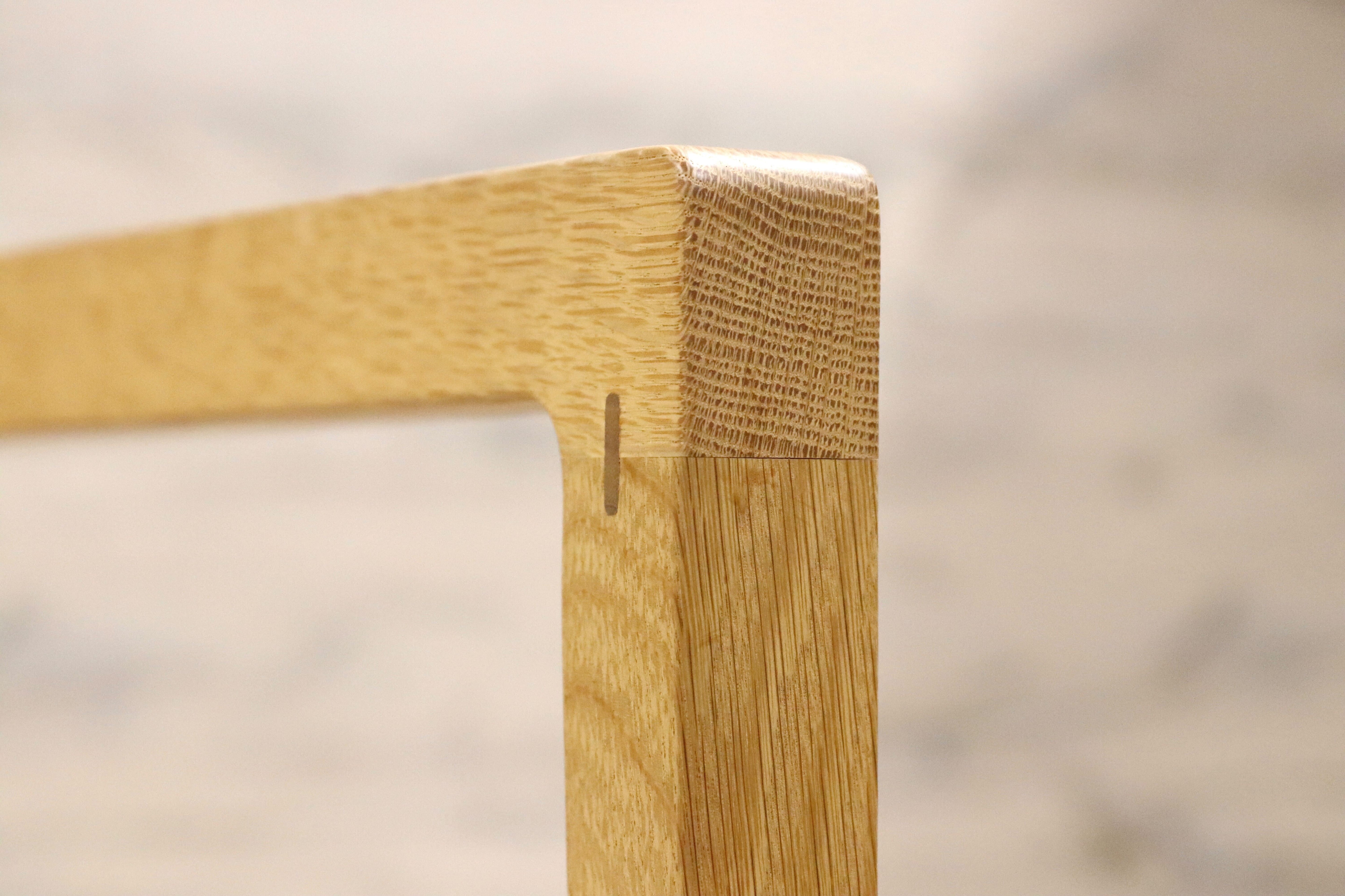 GMHN14○Ritzwell / リッツウェル IBIZA FORTE イビサフォルテ アームチェア ダイニングチェア 椅子 楢無垢材 ヌメ革 モデルハウス展示品