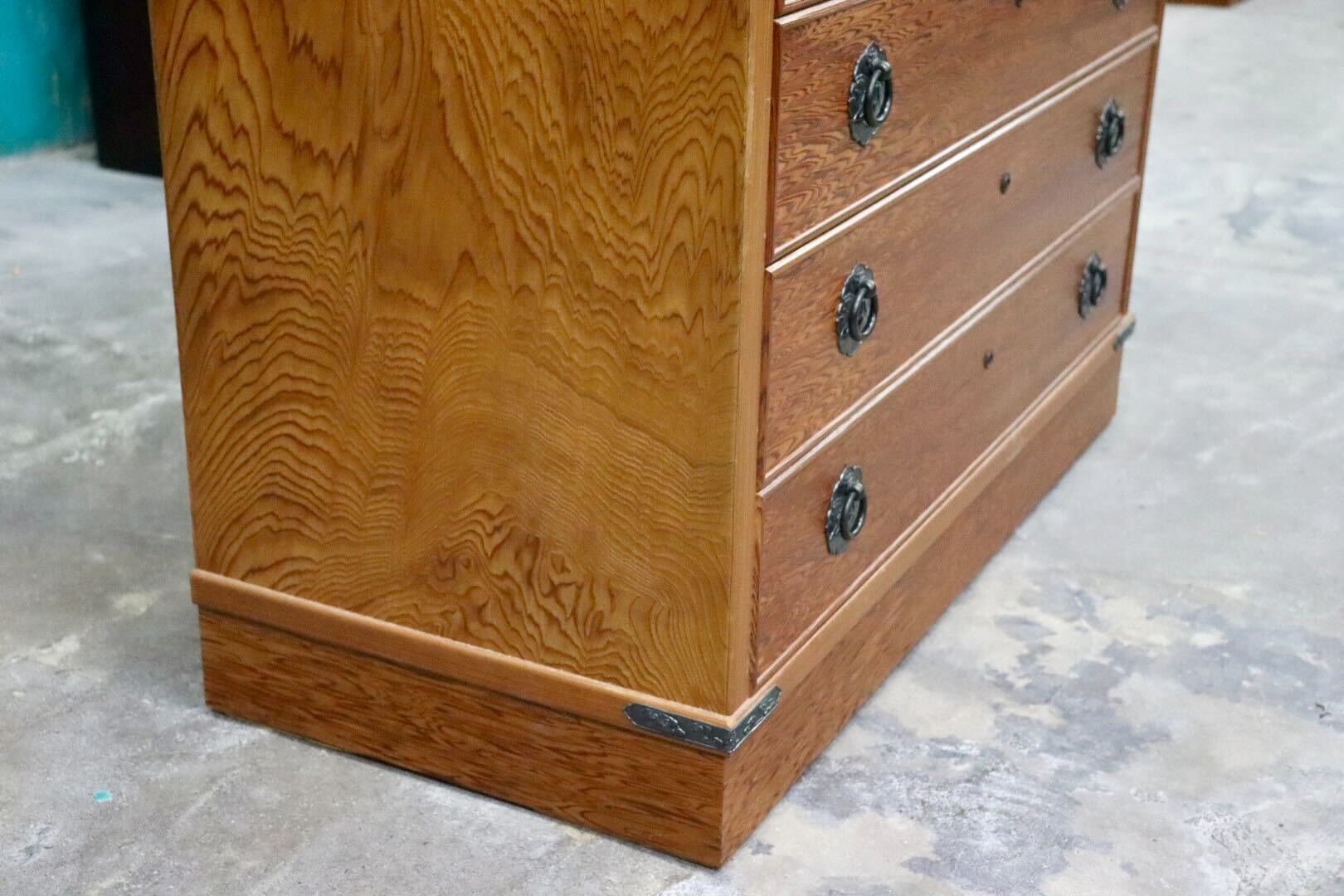 GMGS167○世界遺産屋久杉 整理箪笥 洋服箪笥 チェスト タンス 和家具 和モダン 古民家 和室 レトロ 収納家具