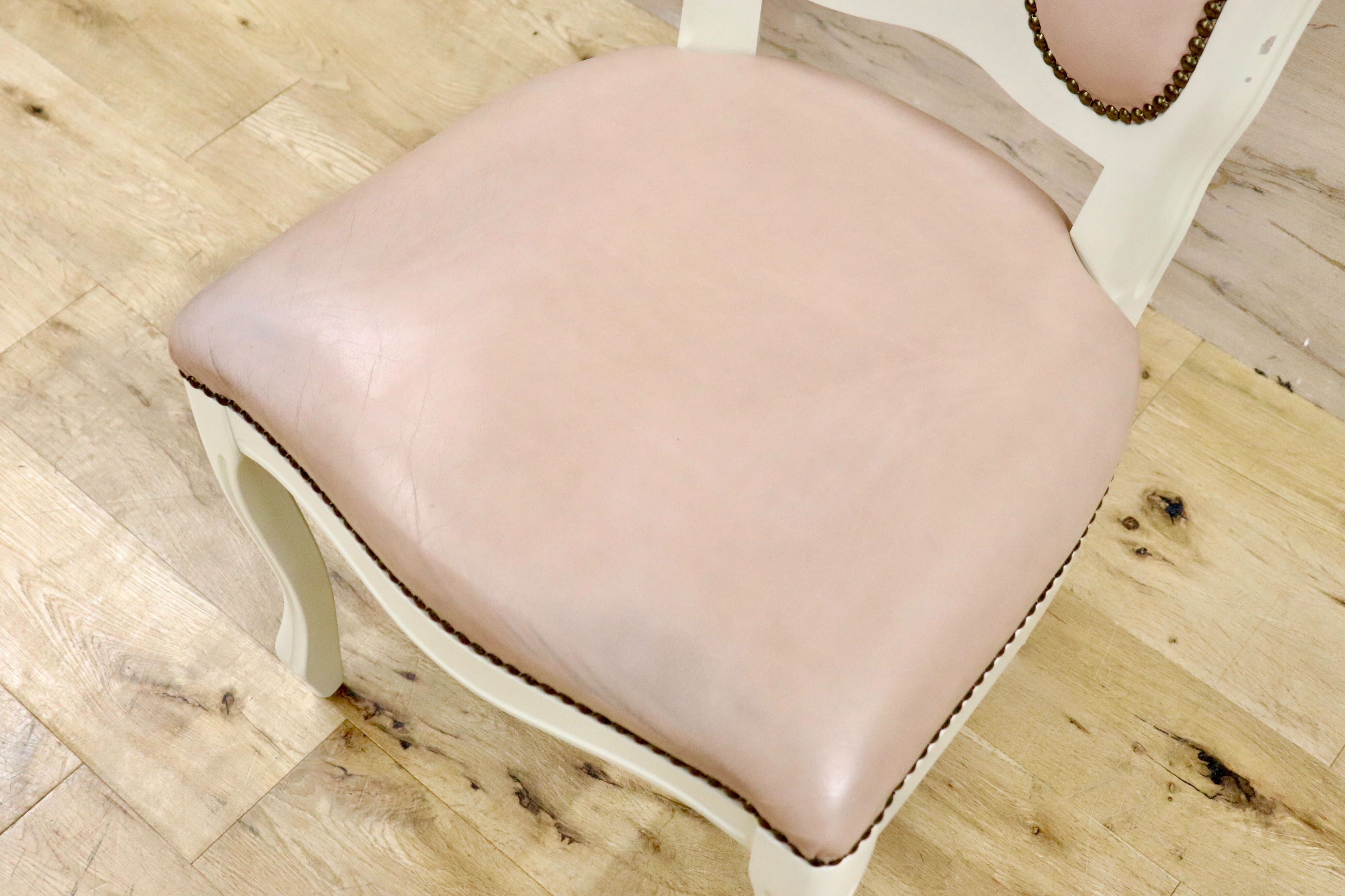 GMHH119D○morello gianpaolo / モレロジャンパウロ ダイニングチェア 椅子 イタリア家具 ヨーロピアン家具 アンティーク レザー