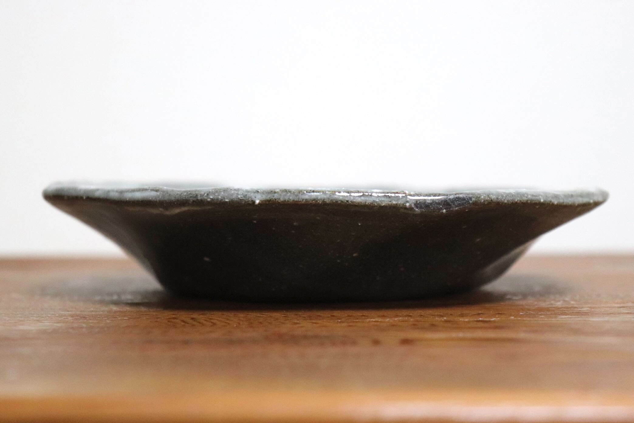 GMIO494F◯丹山窯 丹波焼 八角皿 陶器 丹波篠山 伝統工芸 未使用