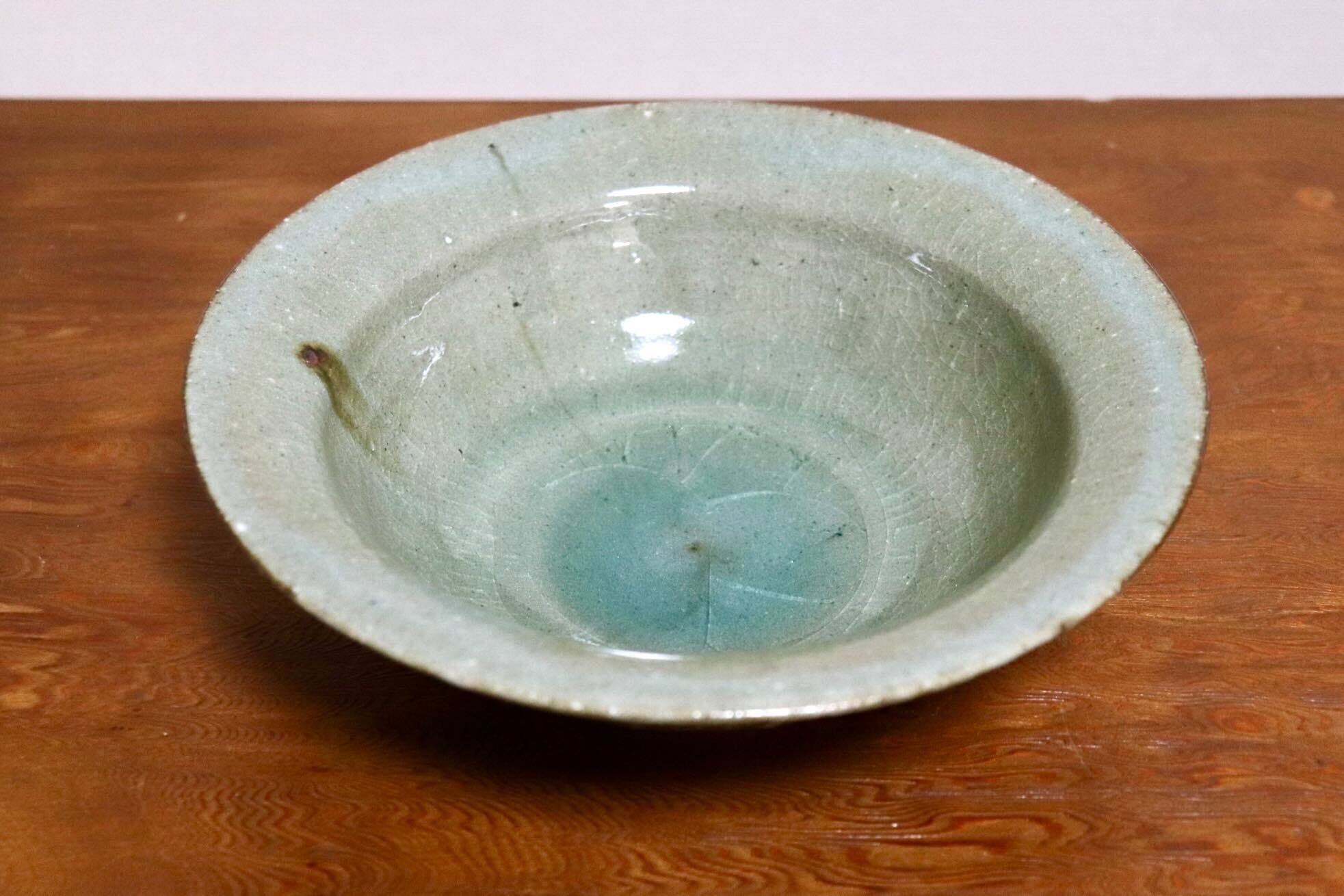 GMIO498A◯丹山窯 丹波焼 リム鉢 陶器 丹波篠山 伝統工芸 未使用