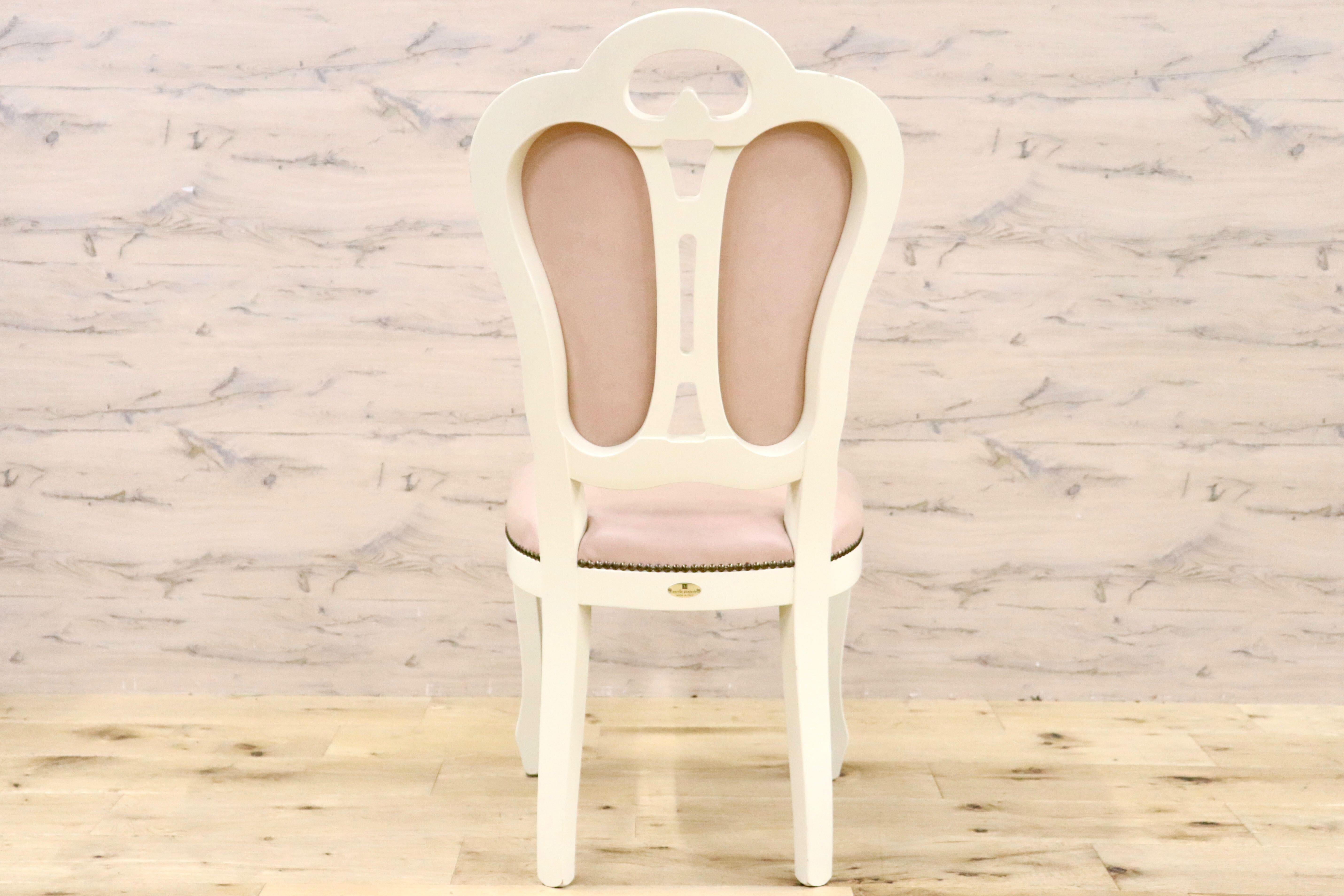 GMHH119D○morello gianpaolo / モレロジャンパウロ ダイニングチェア 椅子 イタリア家具 ヨーロピアン家具 アンティーク レザー