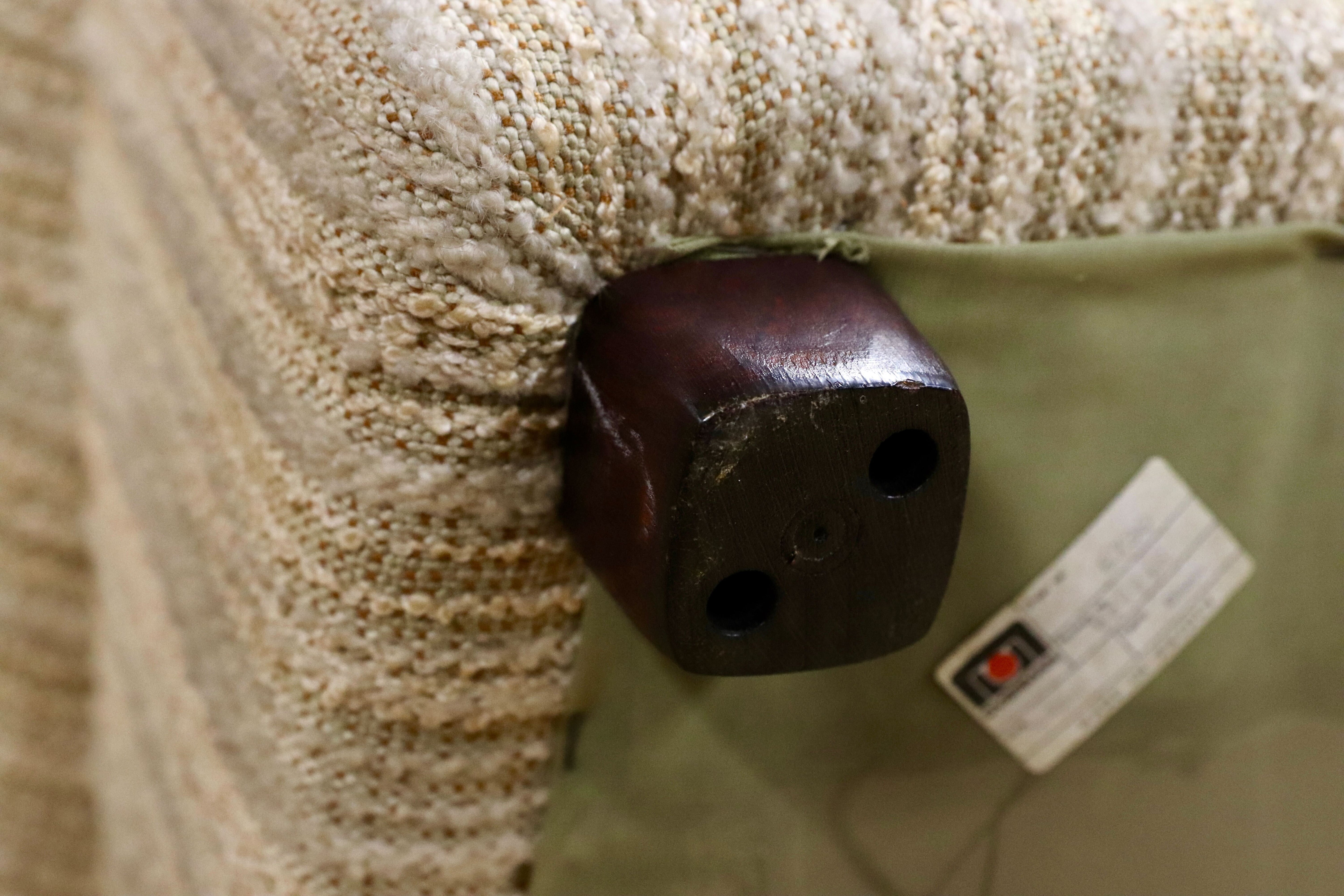 GMIH363A○Overman International スウェーデン製 北欧ヴィンテージ シングルソファ 1人掛けソファ ラウンジチェア 稀少