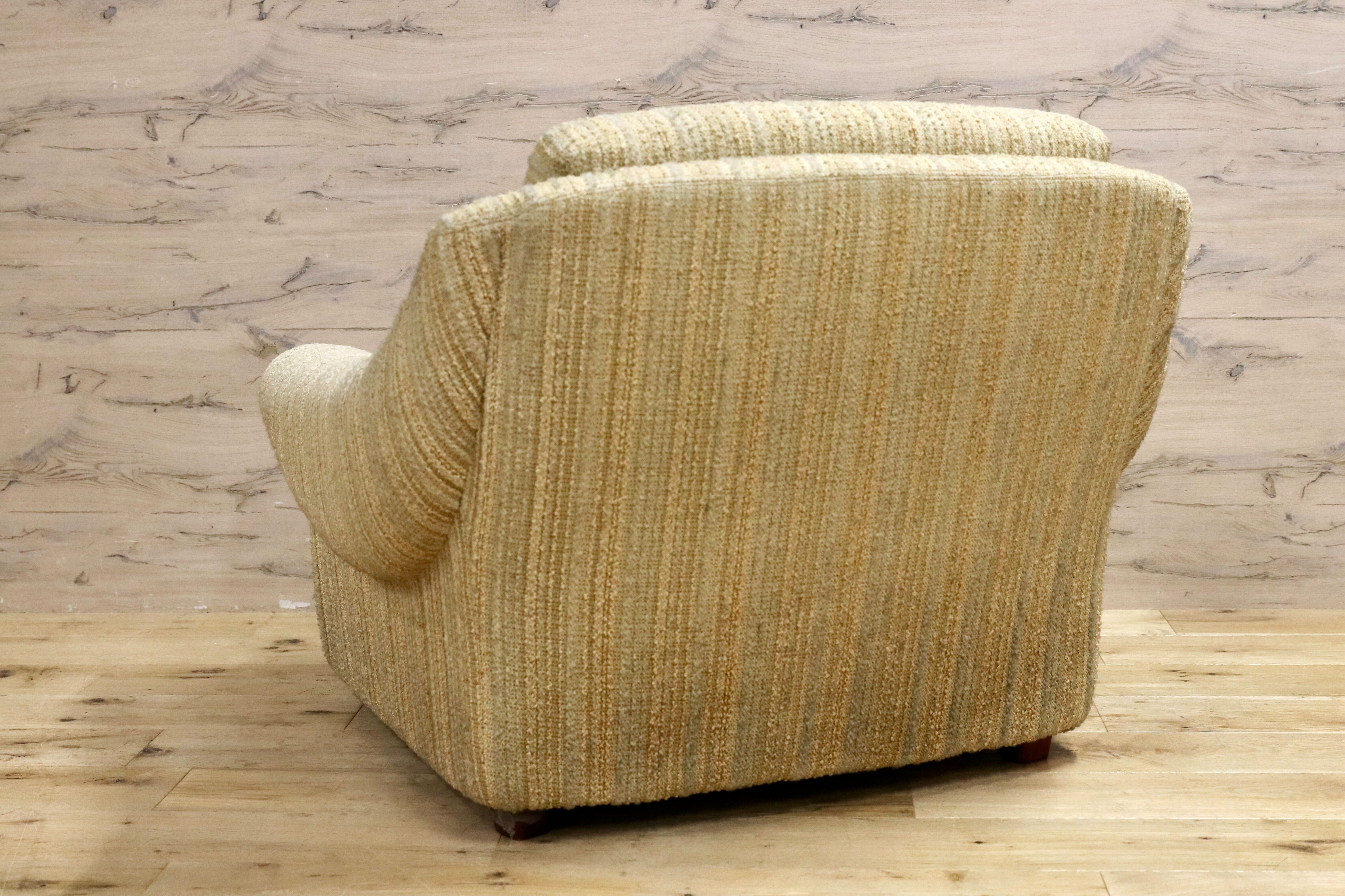 GMIH363A○Overman International スウェーデン製 北欧ヴィンテージ シングルソファ 1人掛けソファ ラウンジチェア 稀少