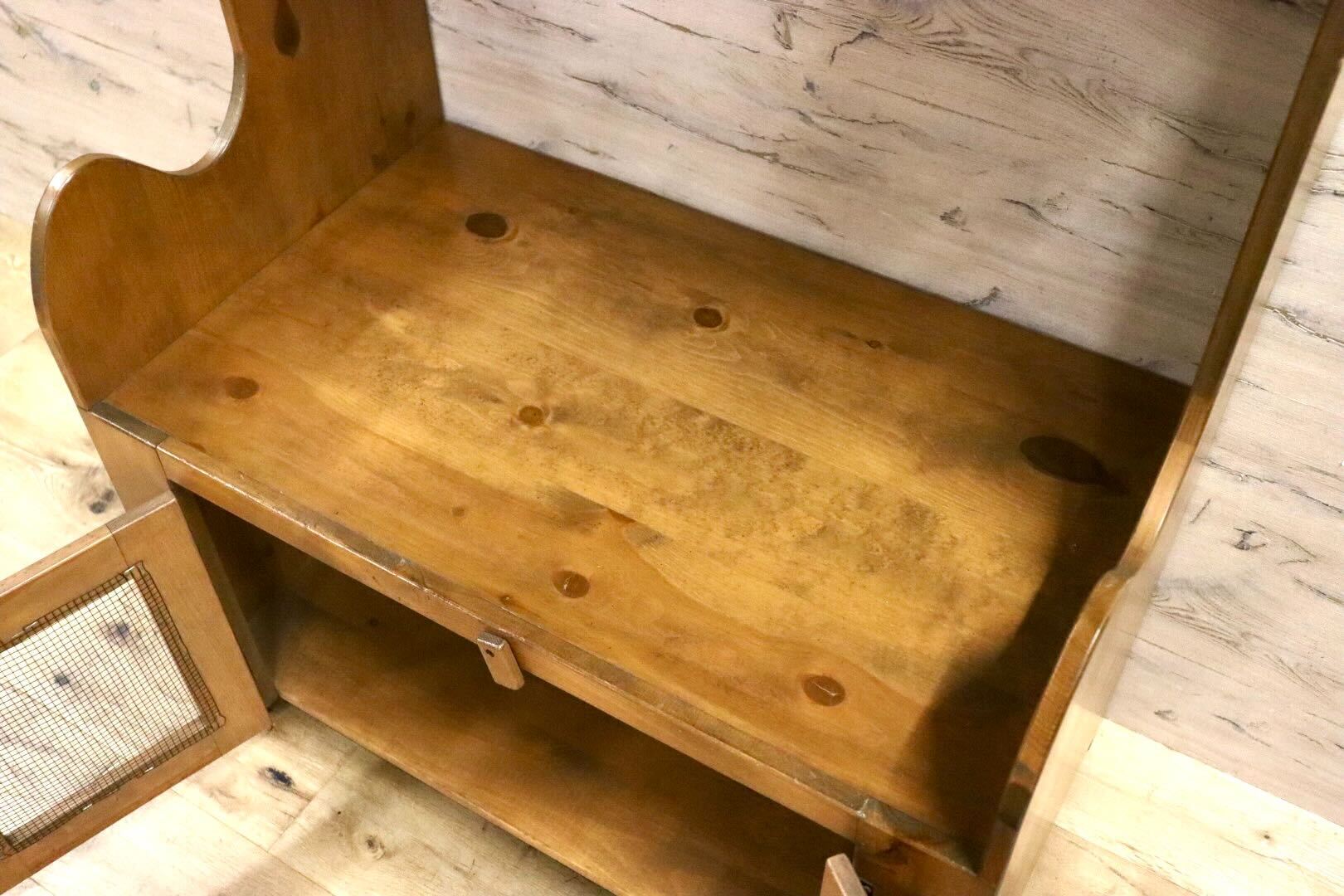 GMHF45○enfant / アンファン テレビキャビネット TVボード AVボード リビング収納 飾り棚 パイン無垢材 アンティーク カントリー