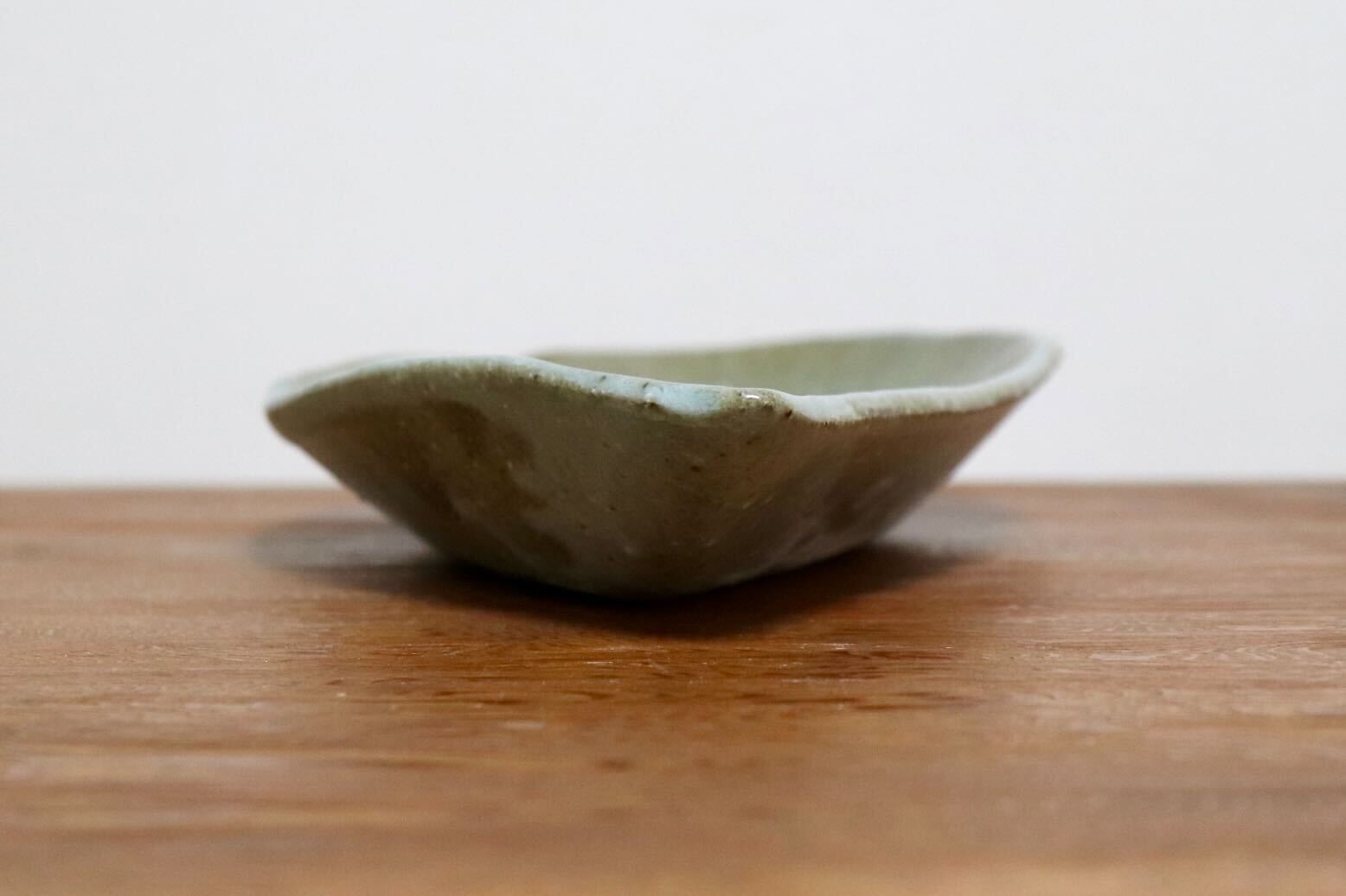 GMIO495B◯丹山窯 丹波焼 葉形皿 陶器 丹波篠山 伝統工芸 未使用