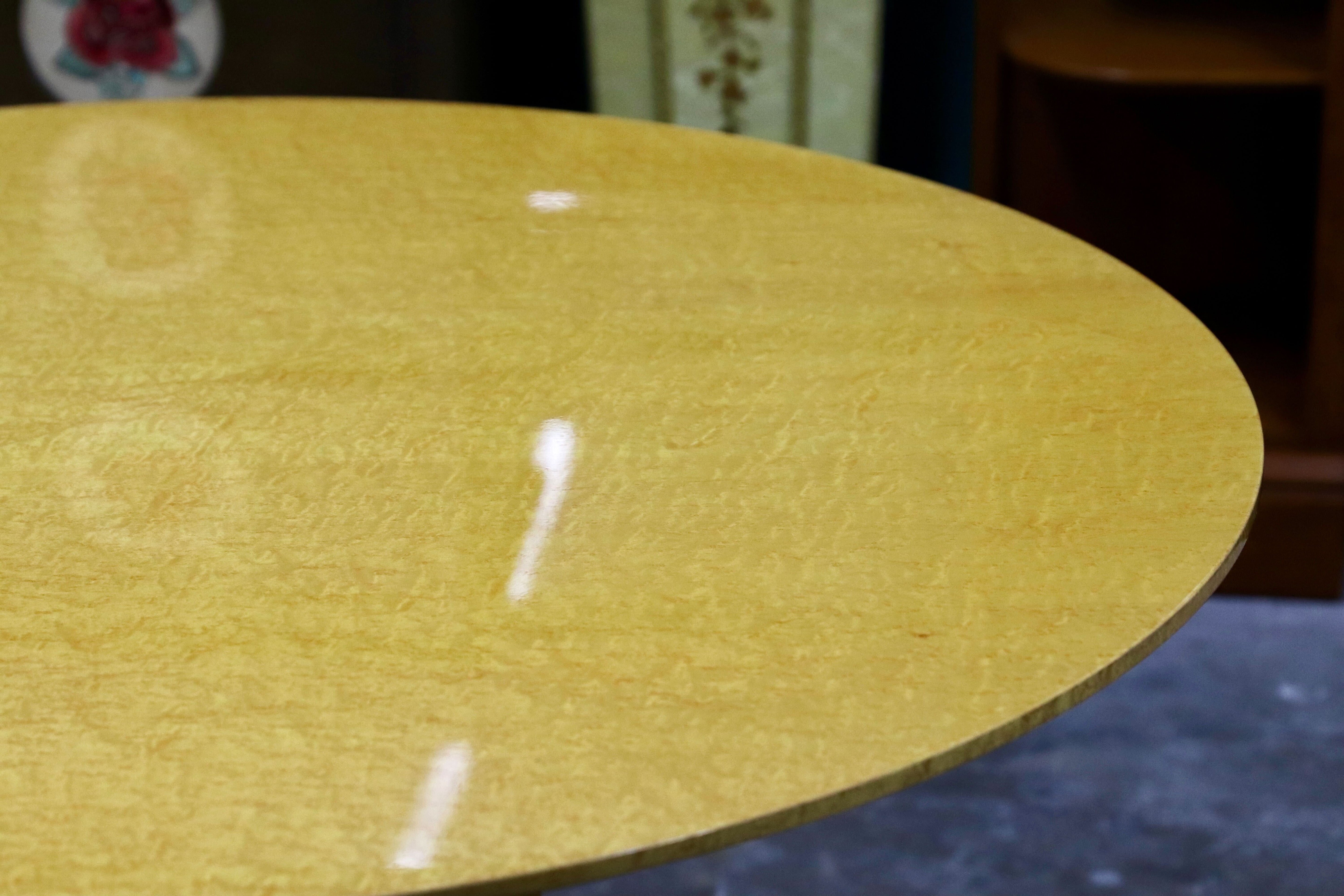 GMIS371Z○松創 / MATSUSOU バーズアイメープル ダイニングテーブル 食卓テーブル IDC大塚家具 クラシック エレガント 約55万 アンティーク