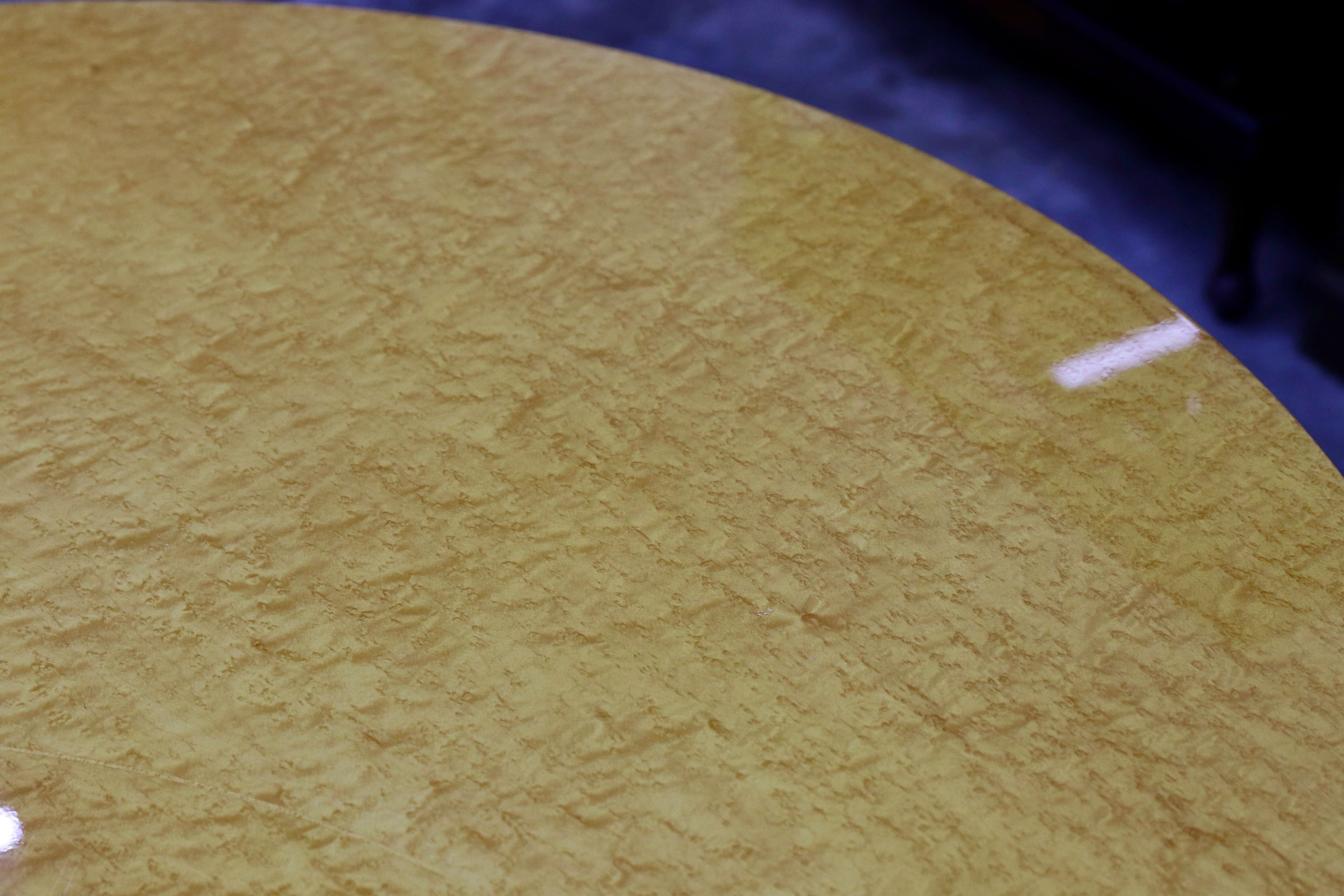 GMIS371Z○松創 / MATSUSOU バーズアイメープル ダイニングテーブル 食卓テーブル IDC大塚家具 クラシック エレガント 約55万 アンティーク