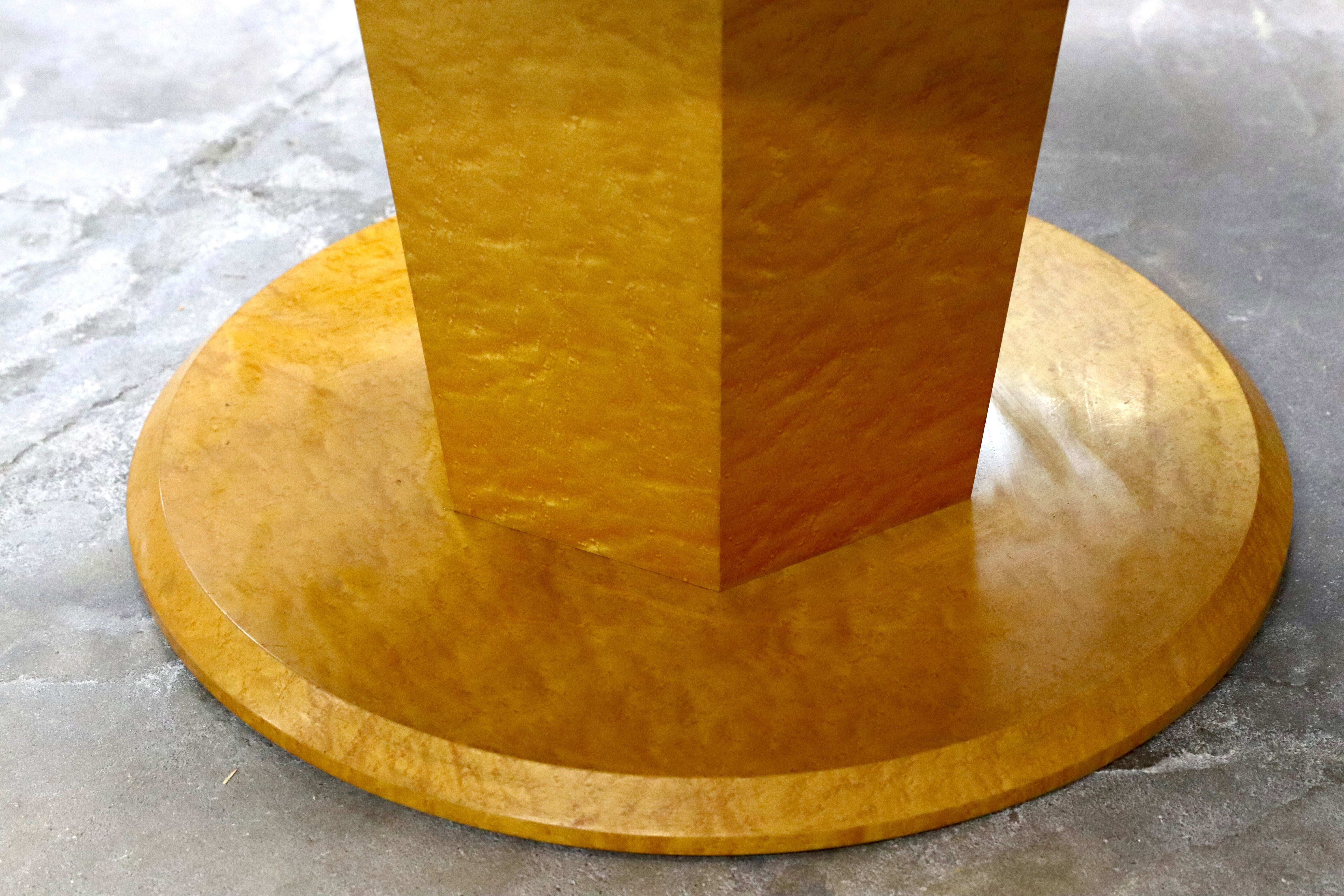 GMIS371Z○松創 / MATSUSOU バーズアイメープル ダイニングテーブル 食卓テーブル IDC大塚家具 クラシック エレガント 約55万 アンティーク