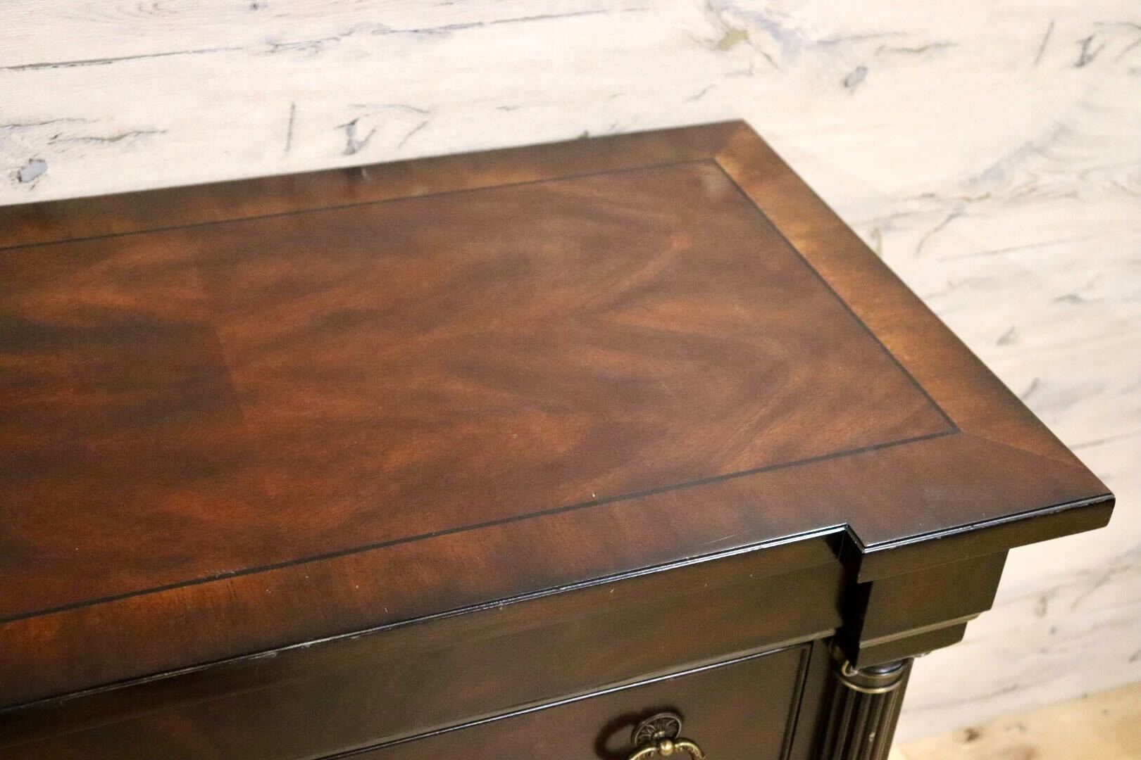 GMHK318○DREXEL HERITAGE / ドレクセルヘリテイジ チェスト キャビネット 収納家具 ドロワー 店舗什器 マホガニー ヴィンテージ 希少