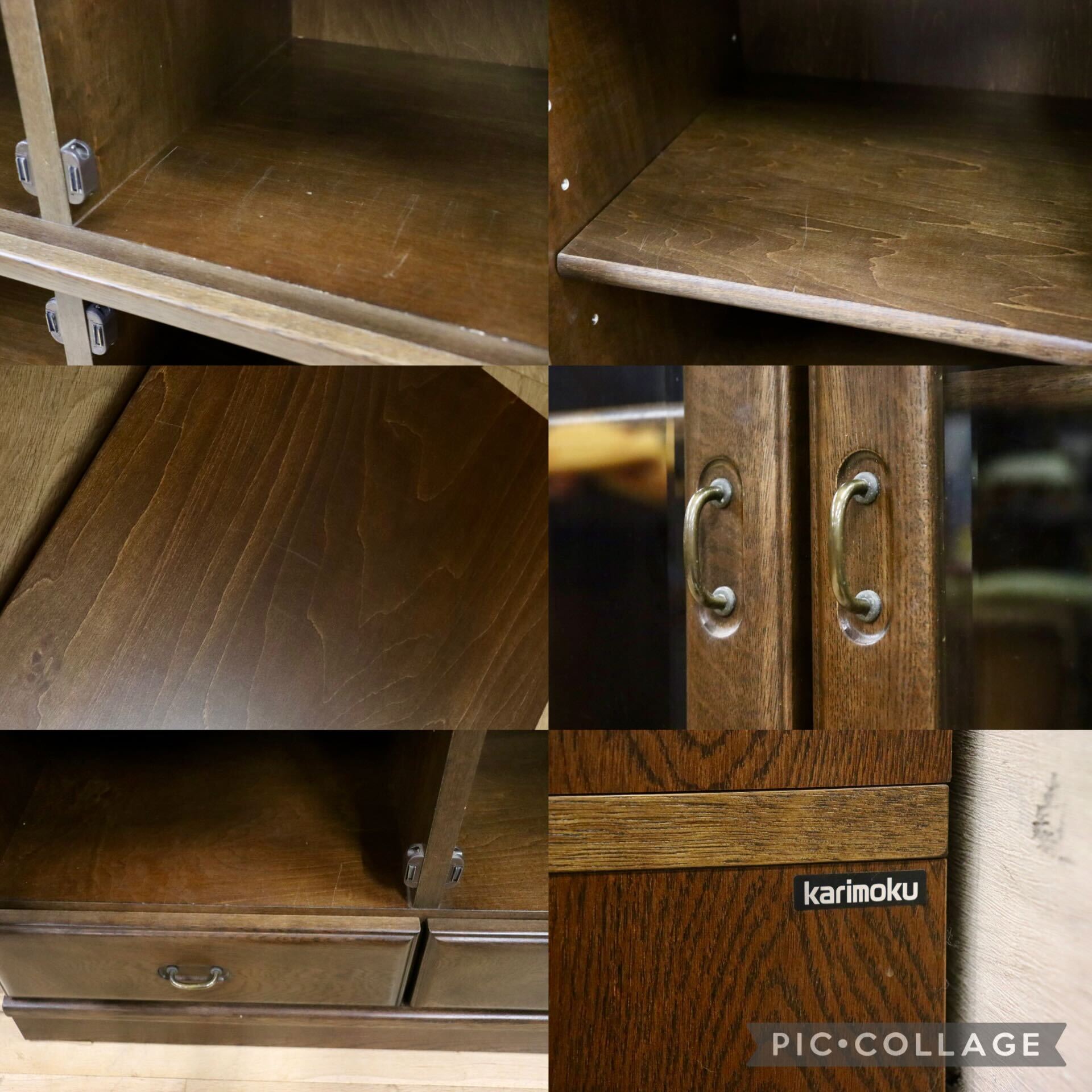 GMIH301○karimoku / カリモク 本棚 書棚 ブックシェルフ キャビネット 飾り棚 収納家具 国産家具