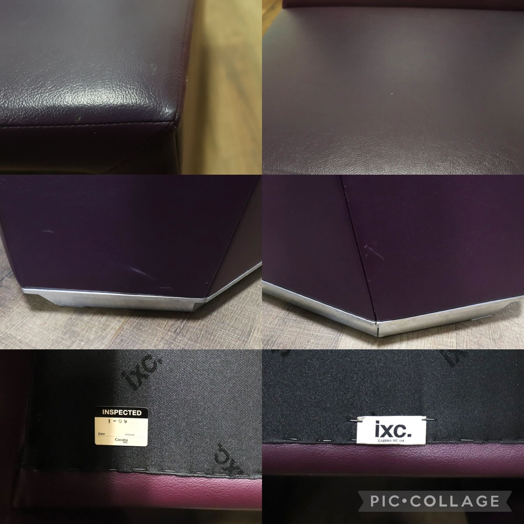 GMHH135B○Cassina ixc / カッシーナイクスシー ラウンジチェア システムチェア 椅子 1人掛けソファ ロビー レザー イタリア ポストモダン