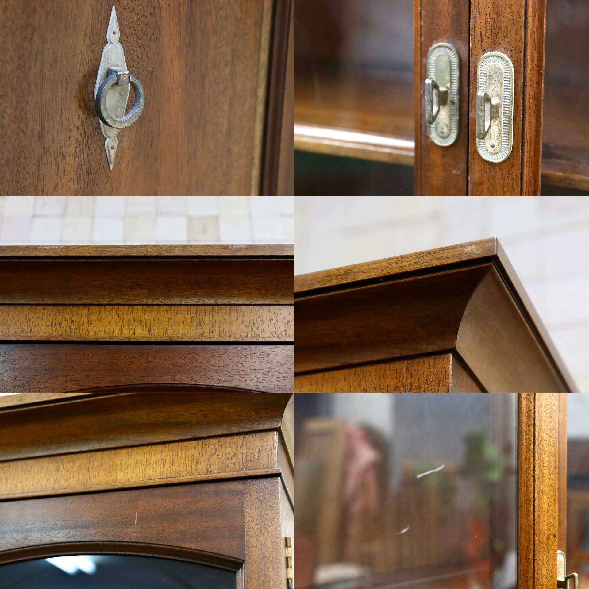 GMHO64○DREXEL HERITAGE / ドレクセルヘリテイジ Triune トライユン 食器棚 キャビネット 飾り棚 クラシック ヴィンテージ 定価約100万