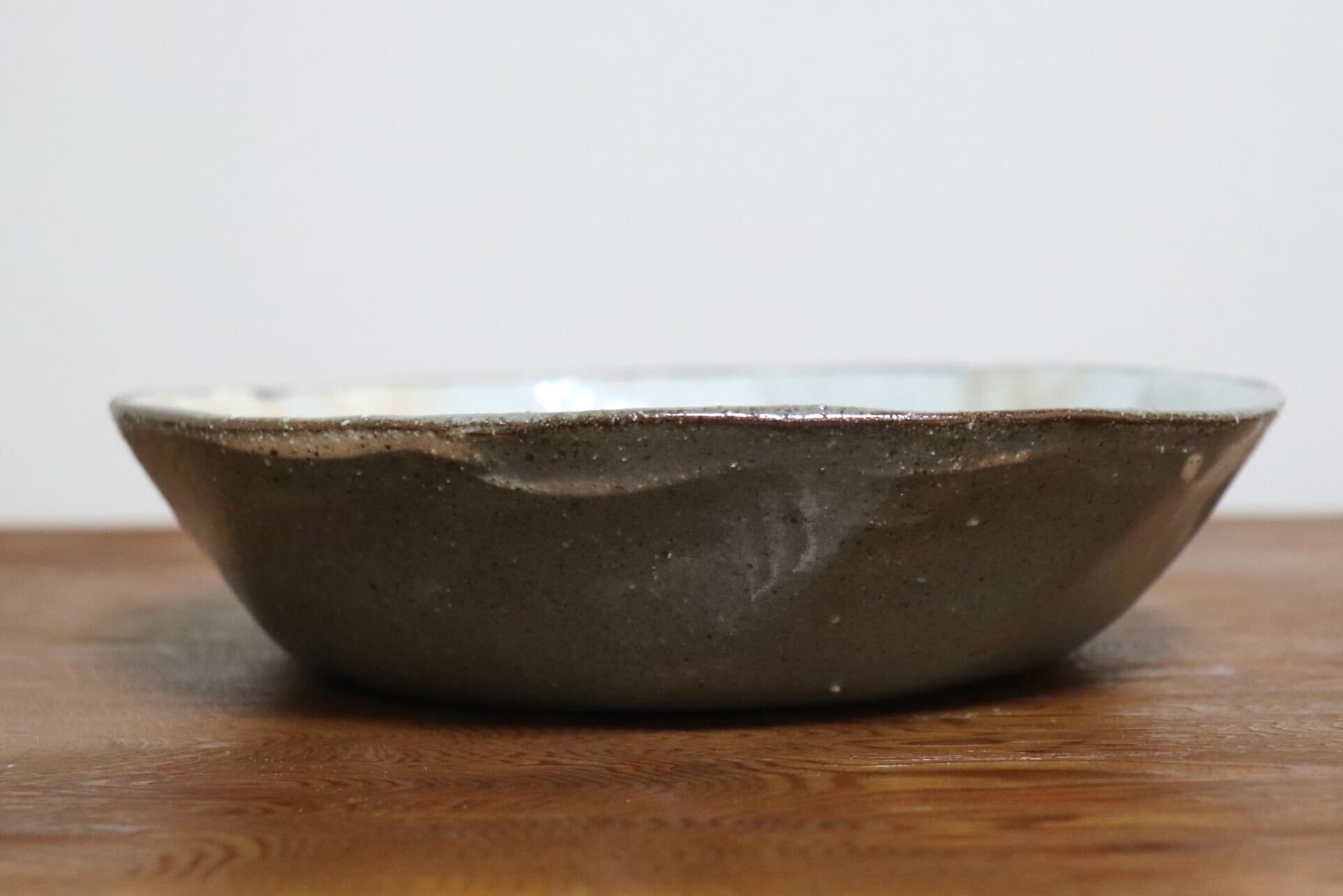 GMIO490C◯丹山窯 丹波焼 粉引鉢 白 陶器 丹波篠山 伝統工芸 未使用