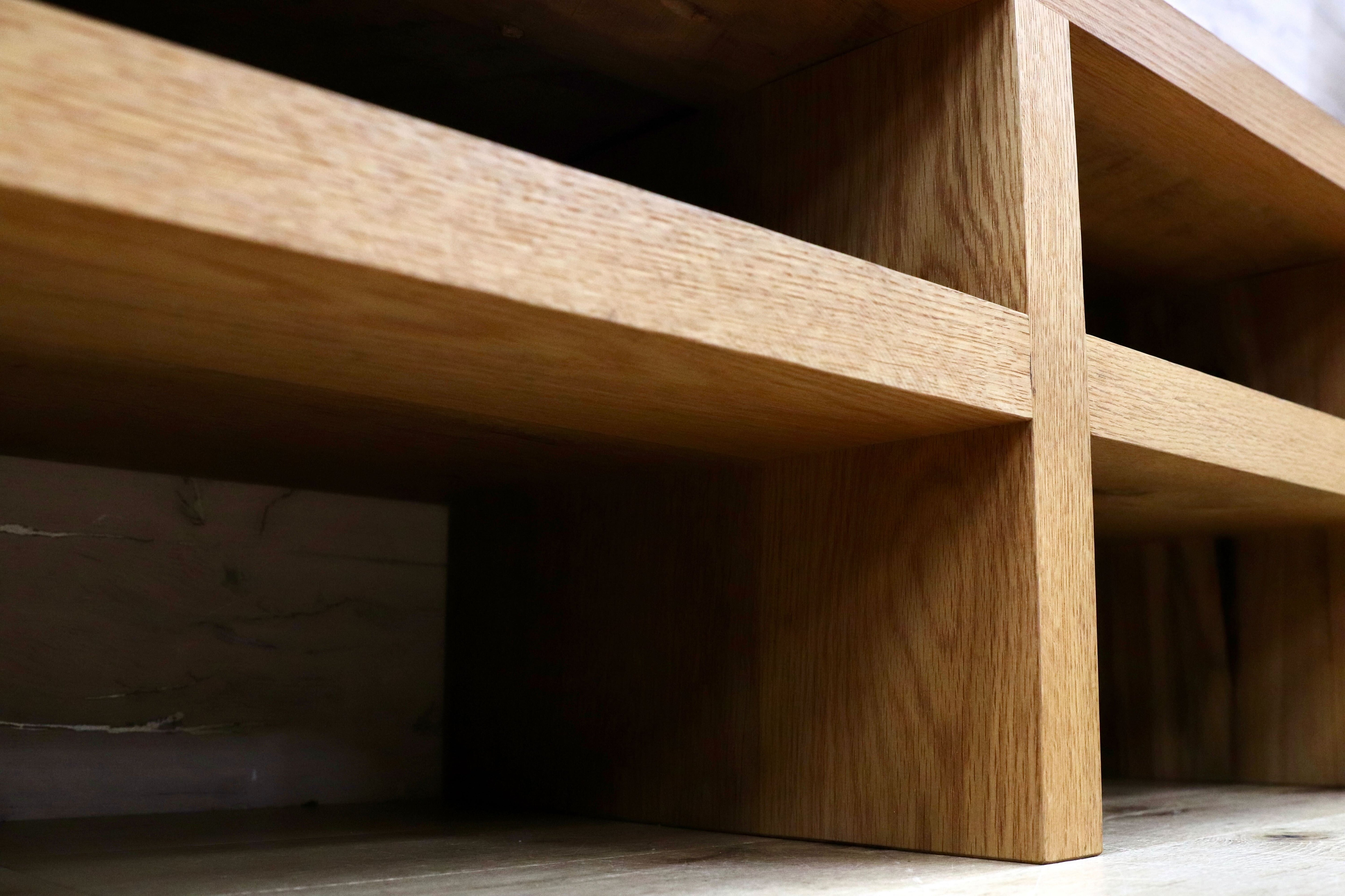 GMHK155○TRUCK / トラックファニチャー BENCH AND SHELVES テレビボード ベンチ オーク無垢材 定価29.7万