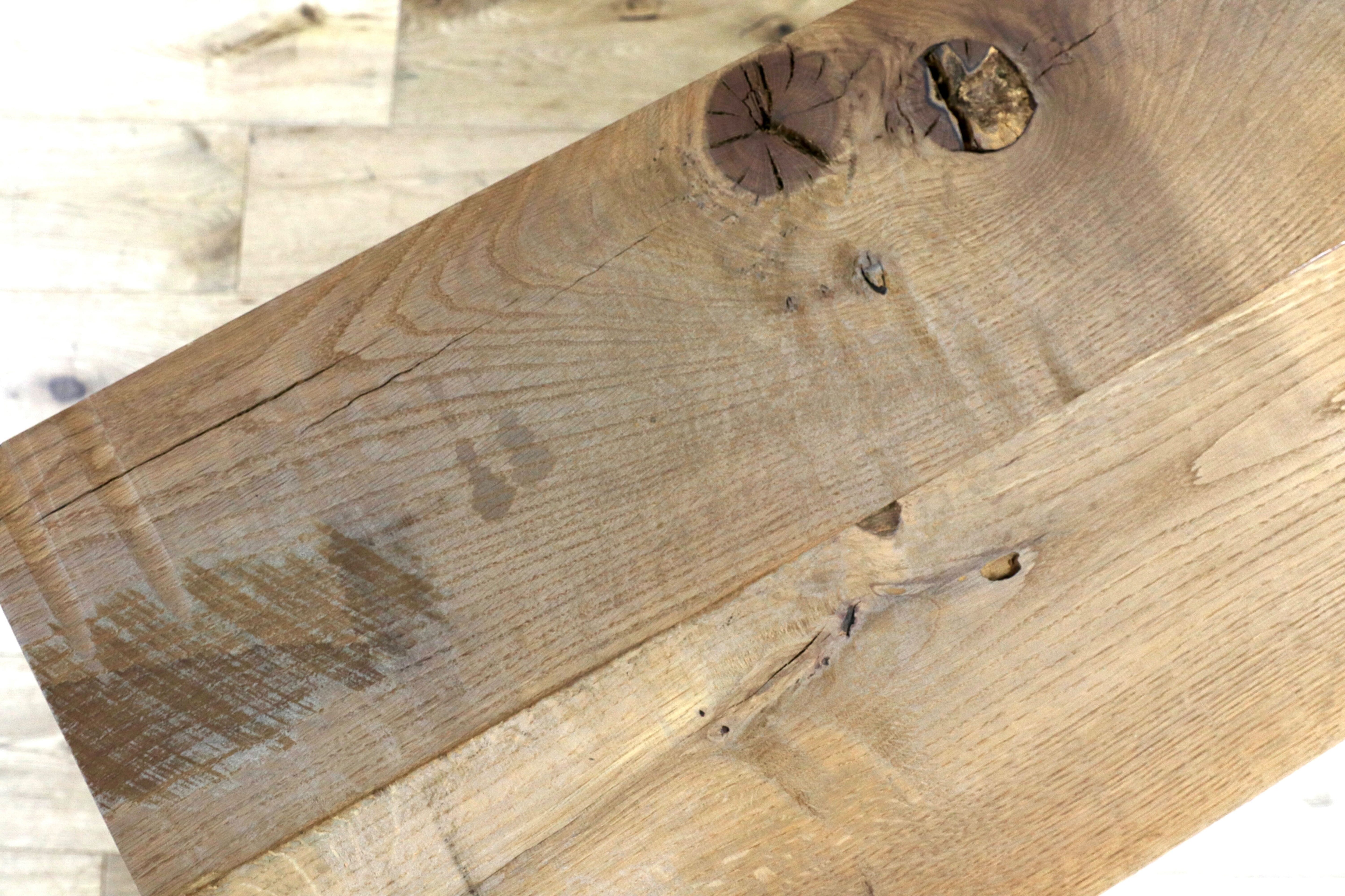 GMHK155○TRUCK / トラックファニチャー BENCH AND SHELVES テレビボード ベンチ オーク無垢材 定価29.7万