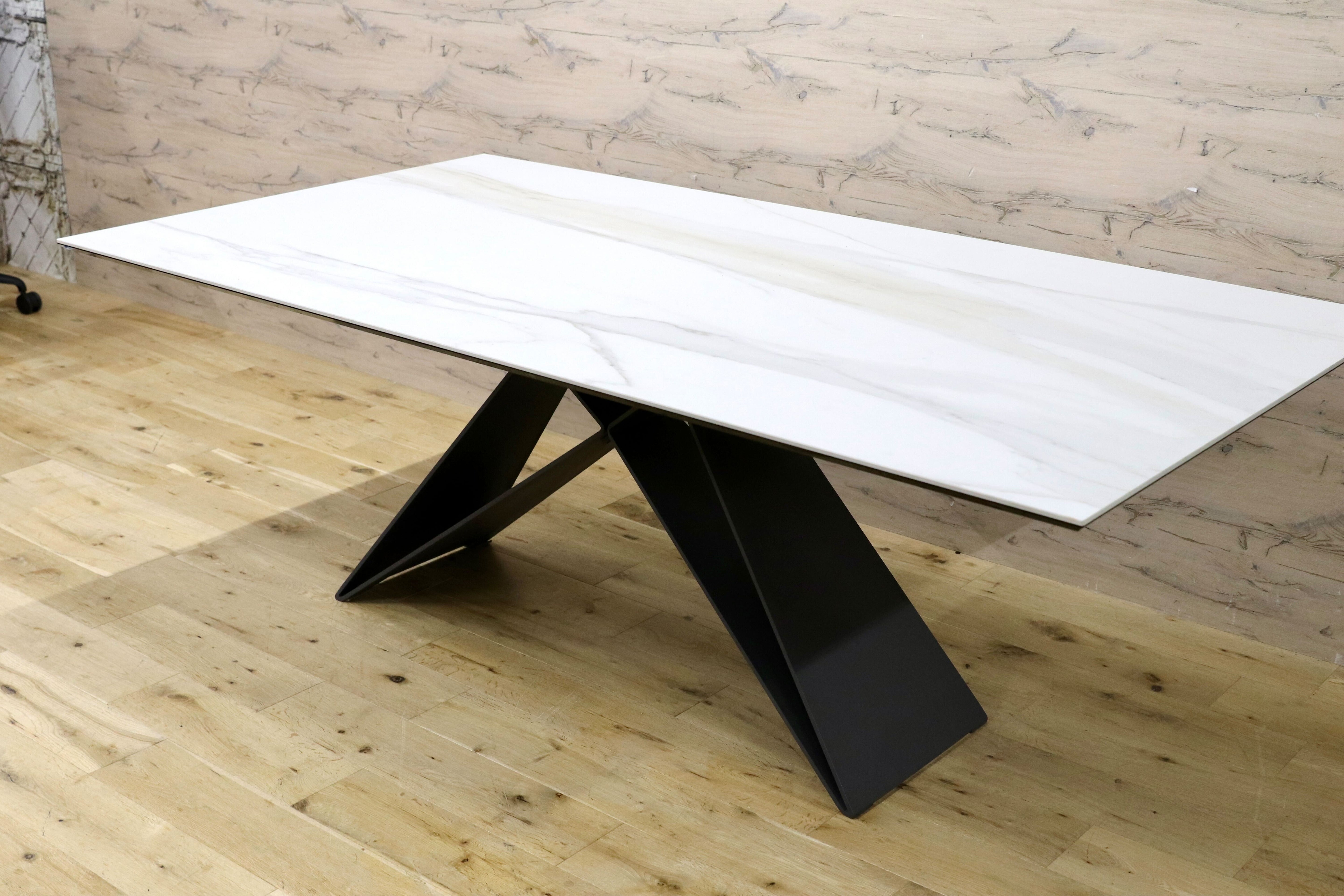 GMJS42○Cattelan Italia / カッテランイタリア Premier Keramik プレミア ケラミック ダイニングテーブル イタリア製 定価約150万 展示品