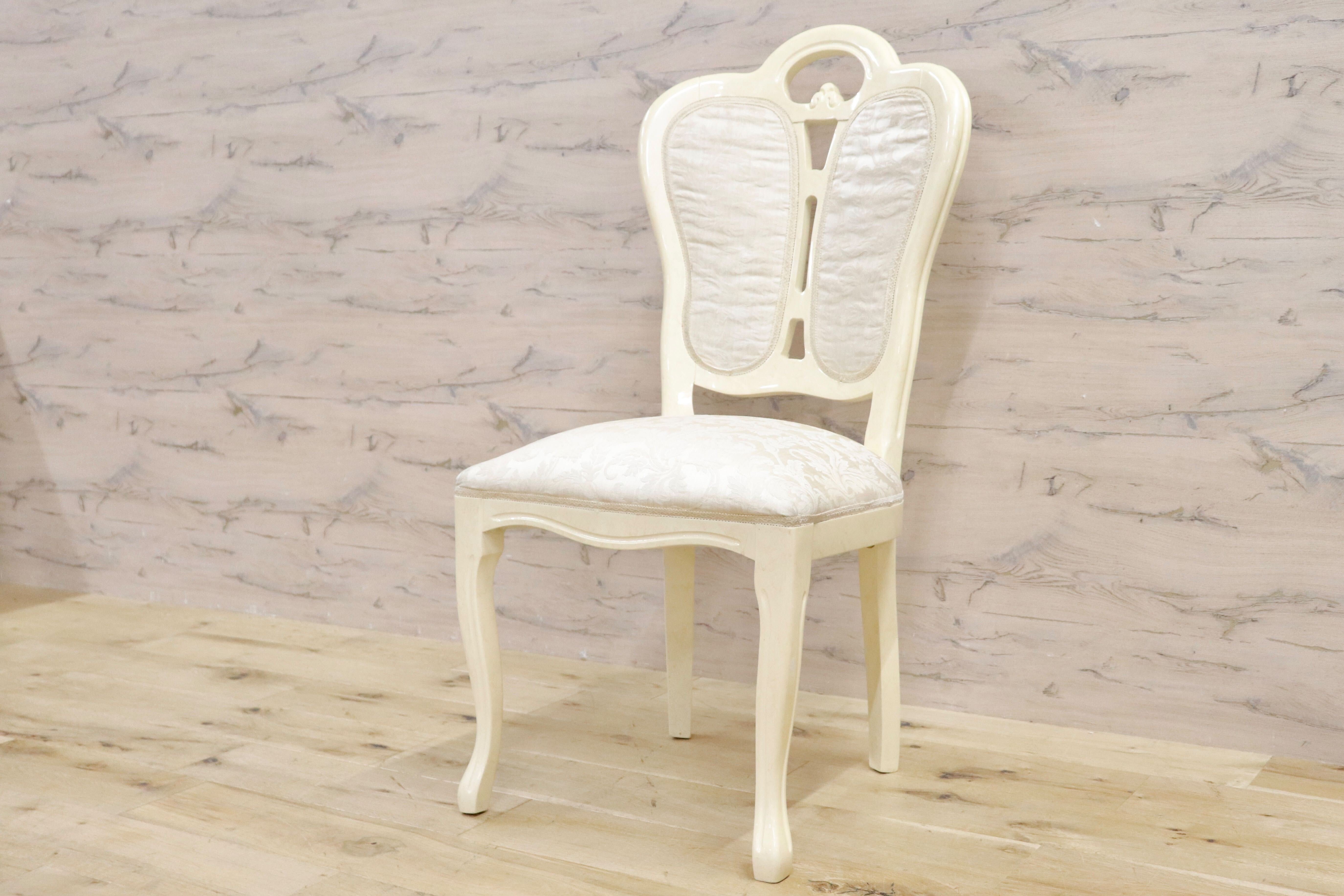 GMHN180B○SaltarelliMOBILI / サルタレッリモビリ Florenceフローレンス ダイニングチェア 姫家具 ロココ調 イタリア製 アンティーク