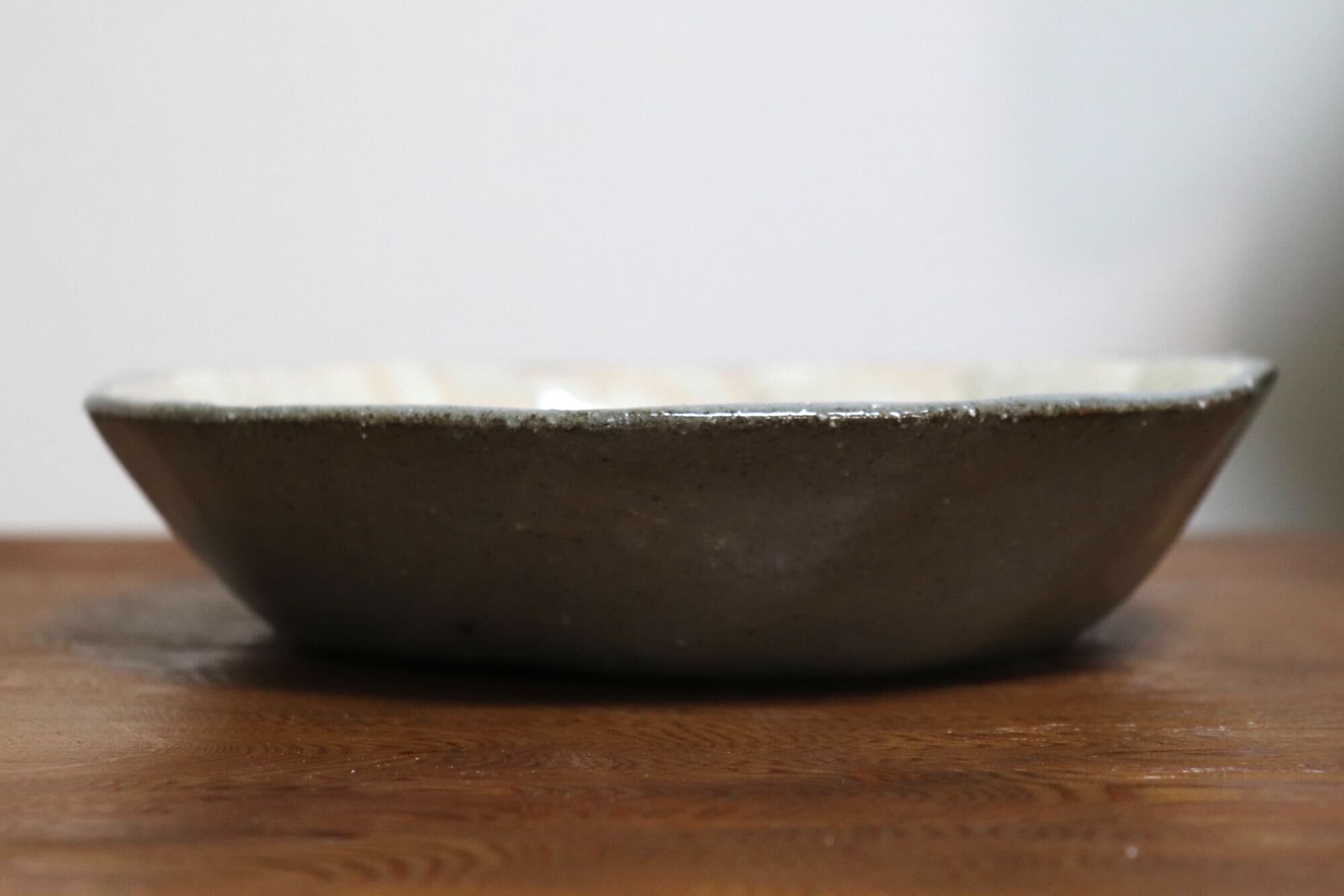 GMIO490E◯丹山窯 丹波焼 粉引鉢 白 陶器 丹波篠山 伝統工芸 未使用
